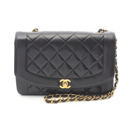 Chanel Matelasse Diana Flap Lambskin Shoulder Bag