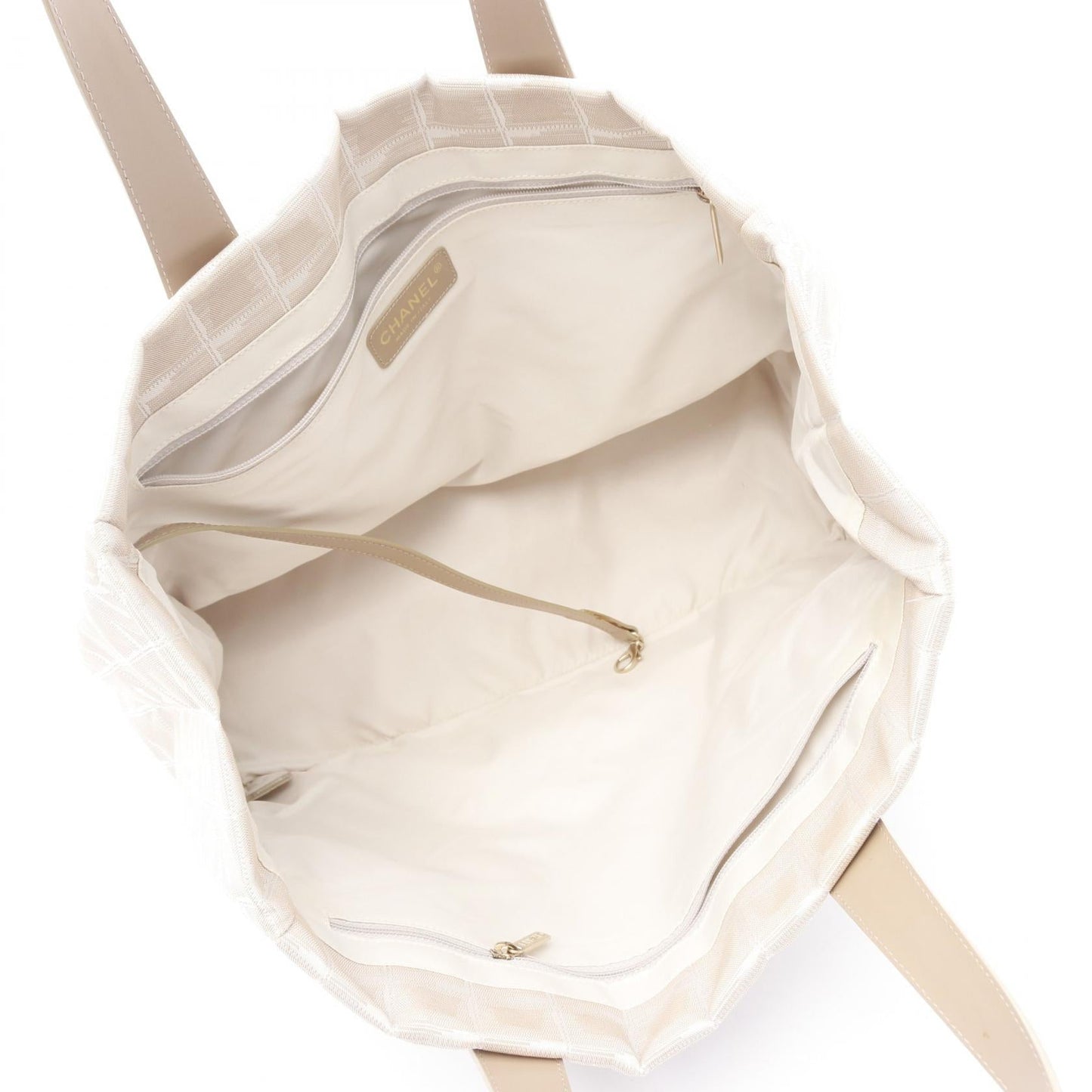 Chanel New Travel Line Nylon Canvas Tote Bag