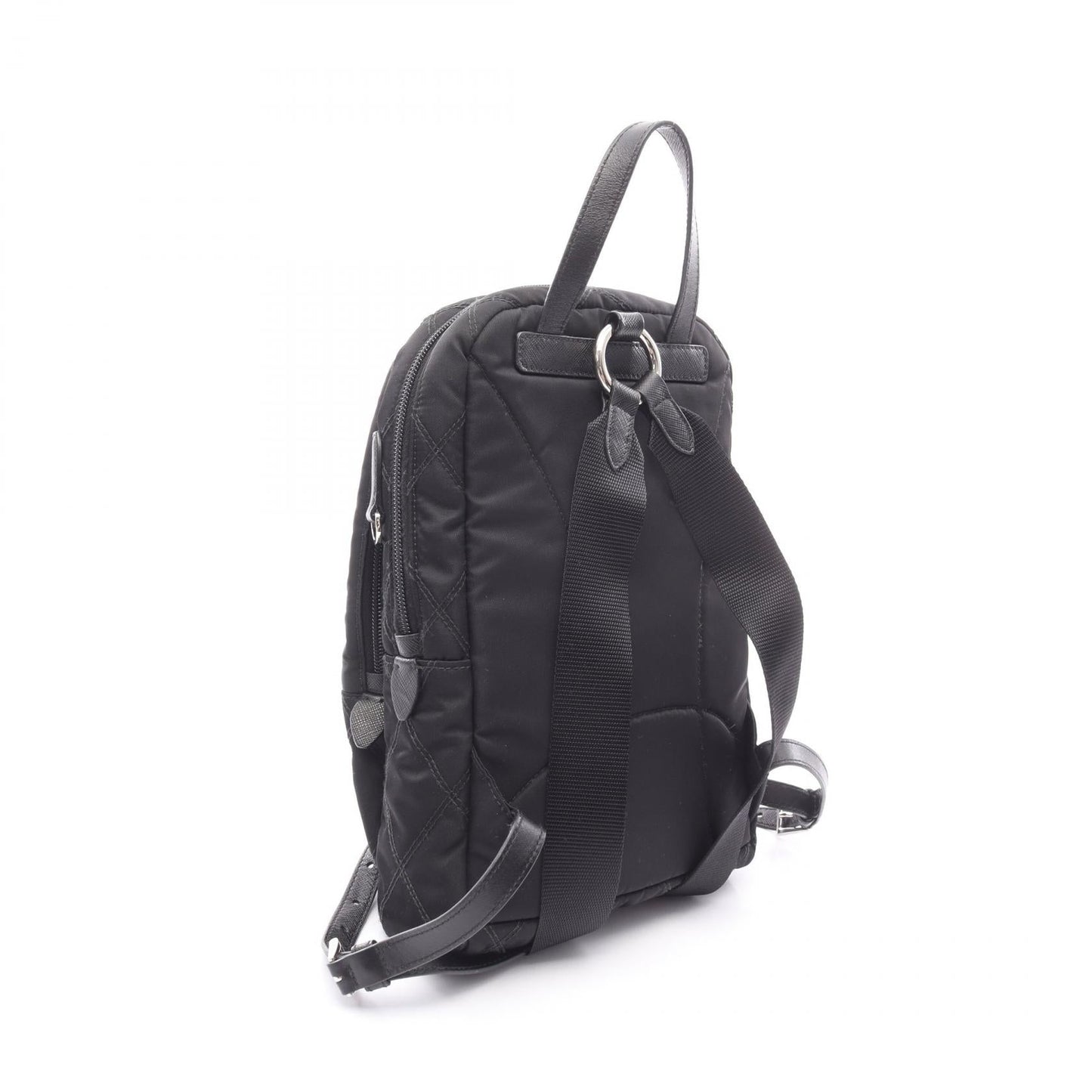 Prada Nylon Leather Backpack