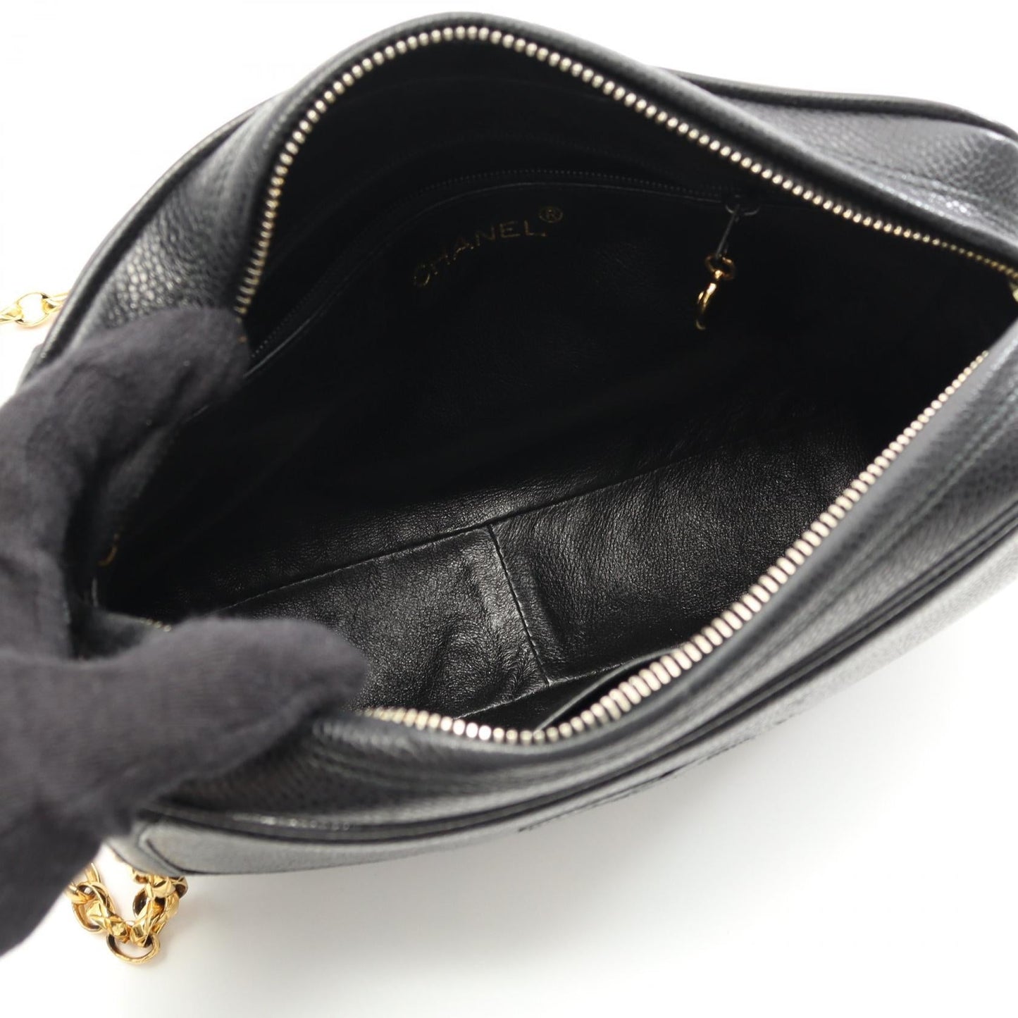 Chanel Coco Caviar Skin Shoulder Bag