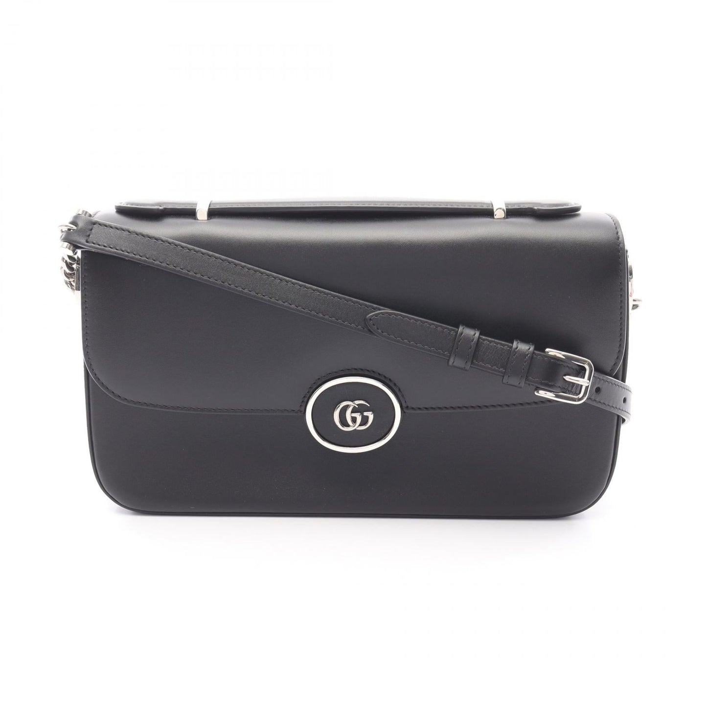 Gucci Petit GG Leather Shoulder Bag