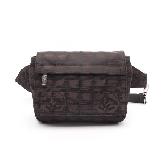 Chanel New Travel Line Nylon Canvas Waist Bag