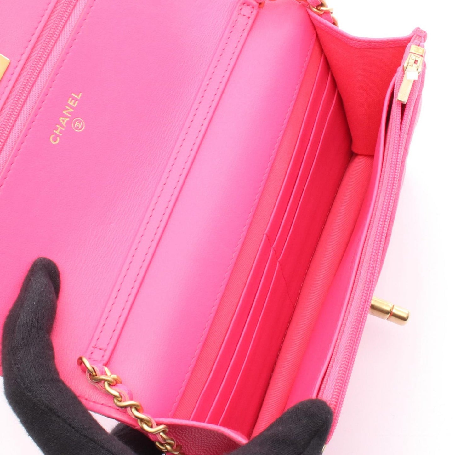 Chanel MatelassÃ© Caviar Skin Shoulder Bag