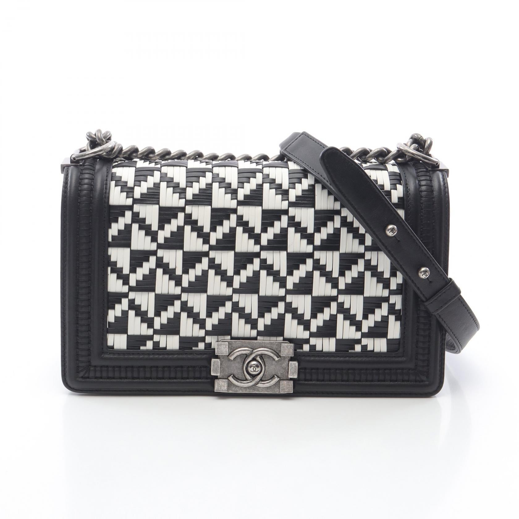 Chanel Boy Chanel Lambskin Shoulder Bag