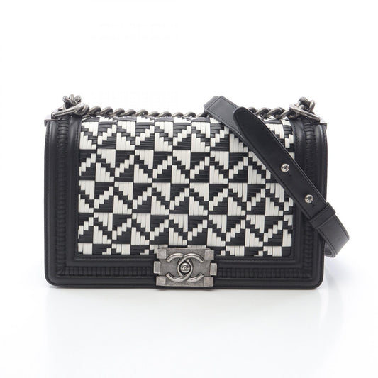 Chanel Boy Chanel Lambskin Shoulder Bag