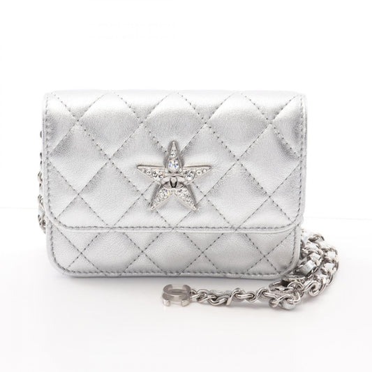 Chanel MatelassÃ© Star Motif Lambskin Shoulder Bag