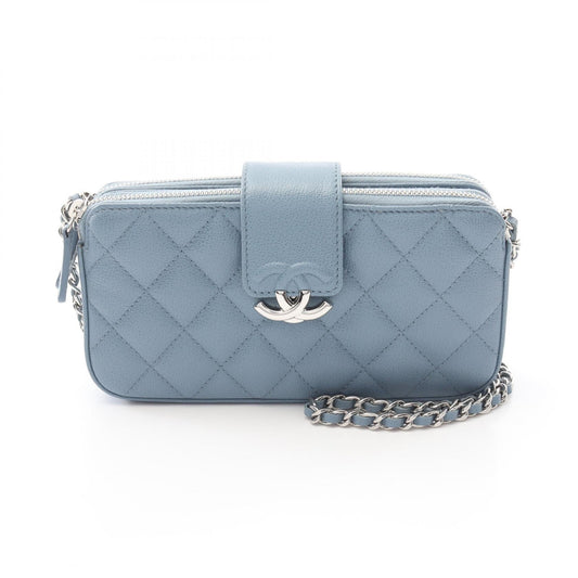 Chanel Half Coco MatelassÃ© Grained Calfskin Shoulder Bag