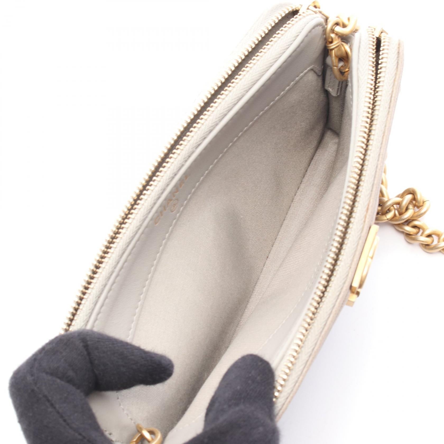 Chanel Boy Chanel Grained Calfskin Shoulder Bag