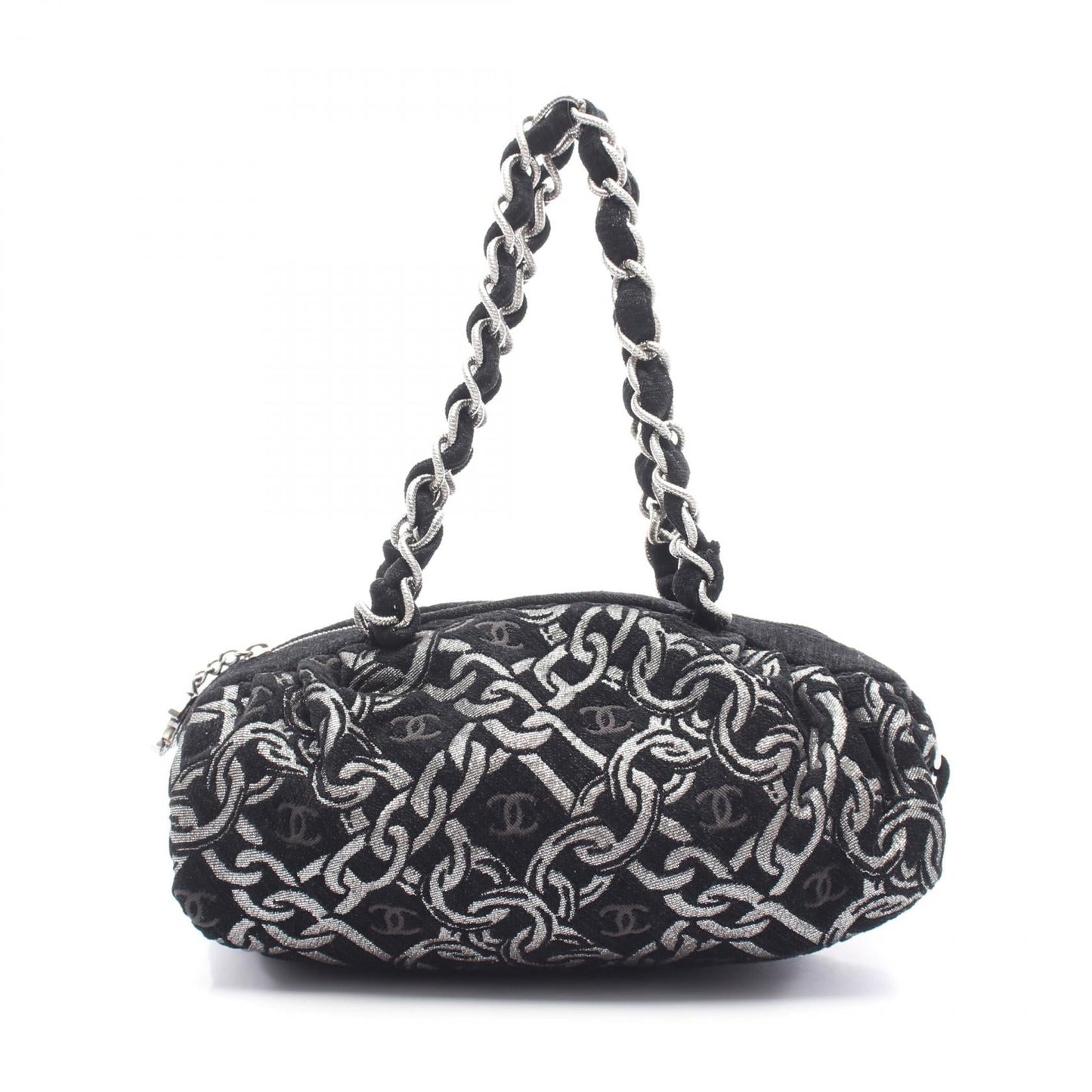 Chanel Coco Fabric Handbag