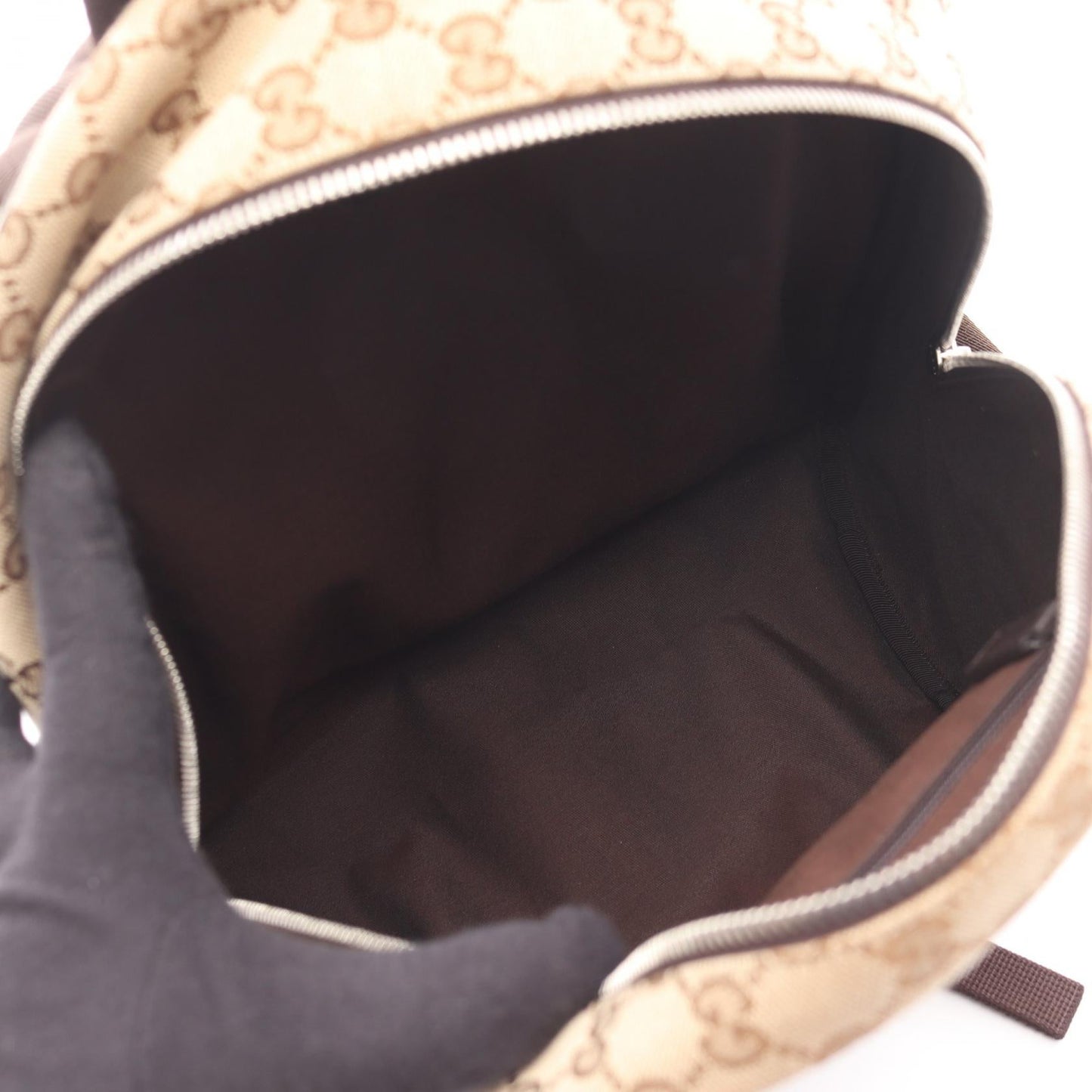 Gucci GG Canvas Backpack