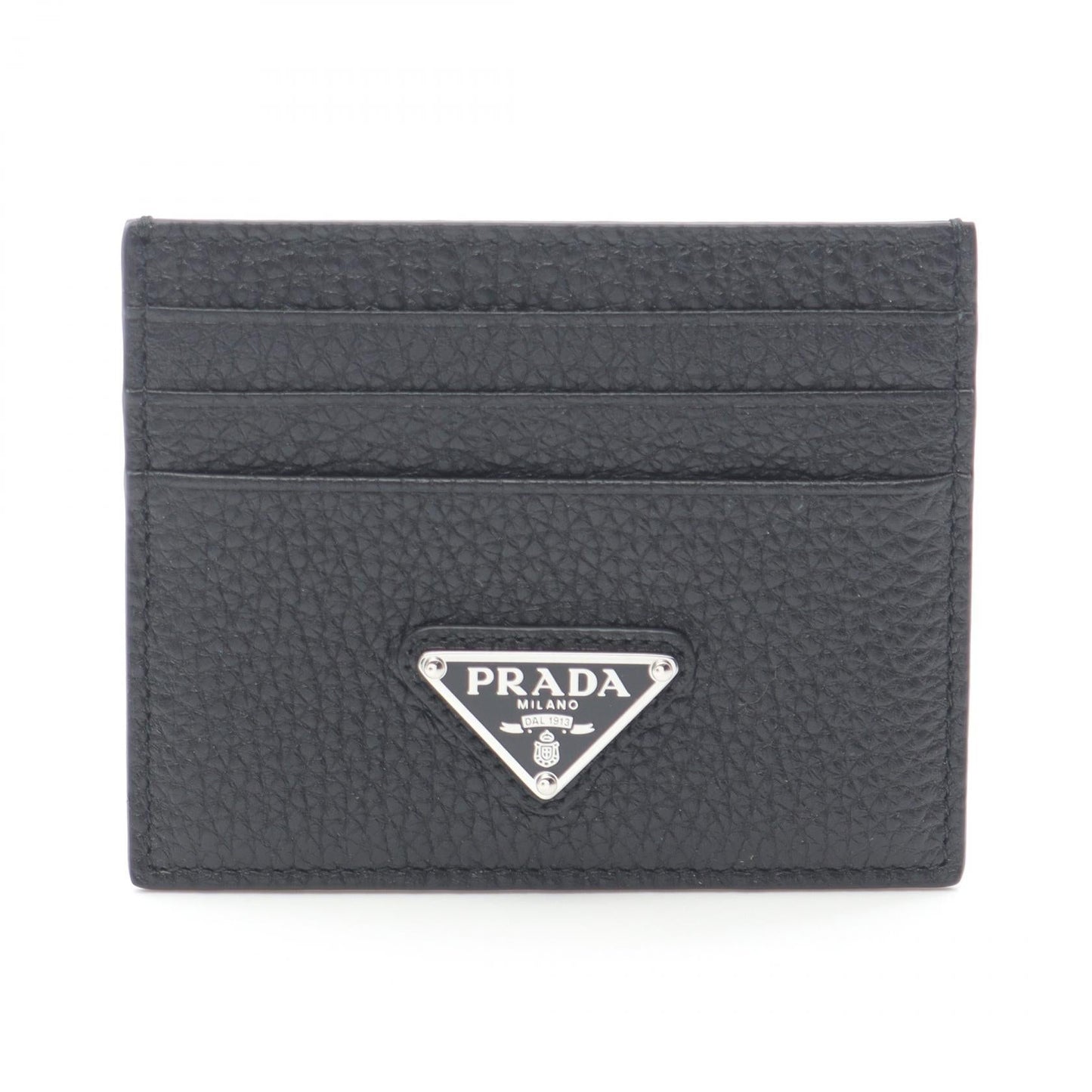 Prada VIT.DAINO TRIAN Leather Card Case