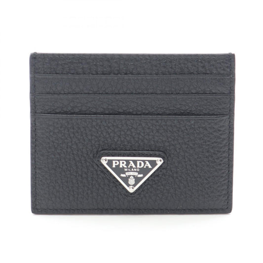 Prada VIT.DAINO TRIAN Leather Card Case