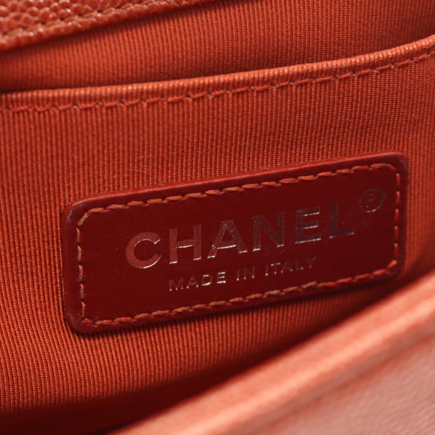 Chanel Boy Chanel Chevron V Stitch Caviar Shoulder Bag
