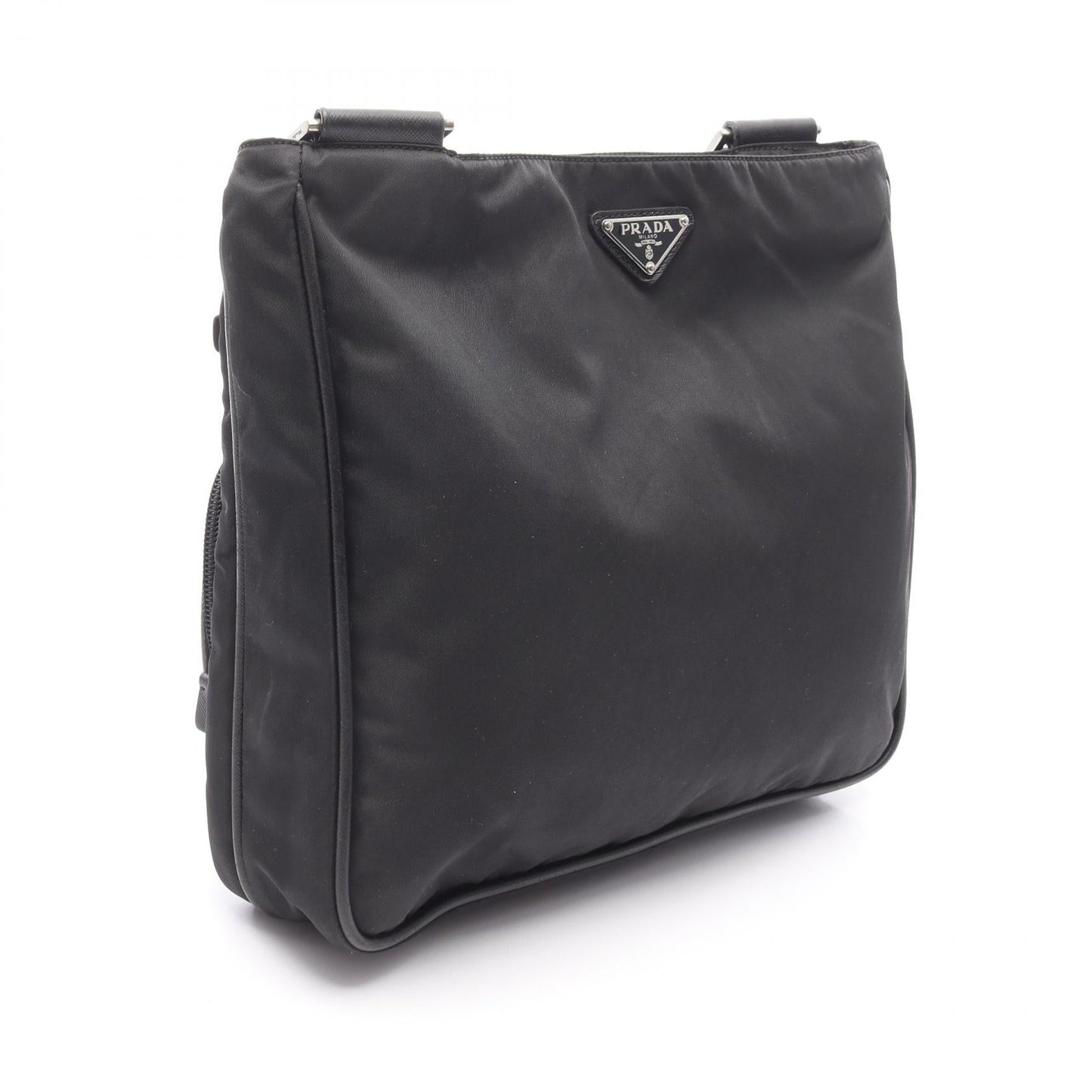 Prada Re-Nylon Saffiano Leather Shoulder Bag