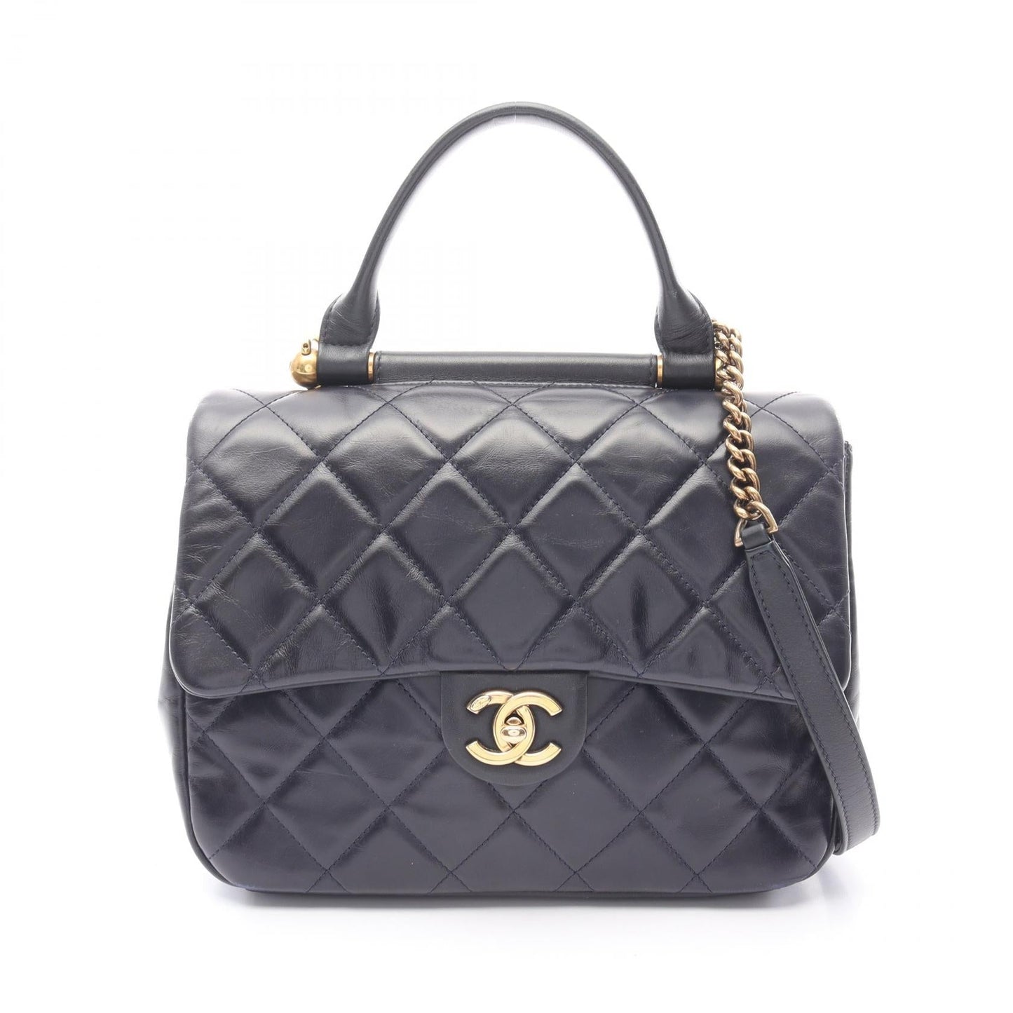 Chanel MatelassÃ© Lambskin 2way Shoulder Bag