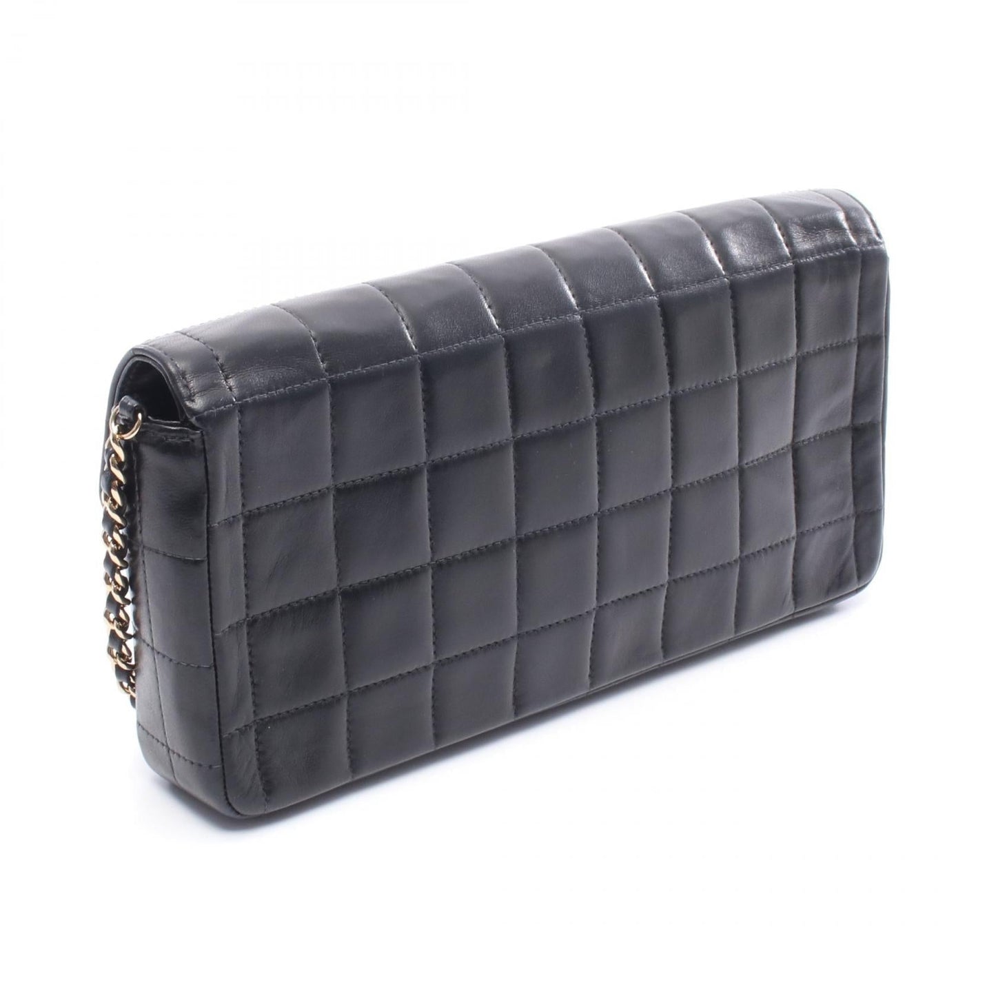 Chanel Choco Bar Lambskin Shoulder Bag