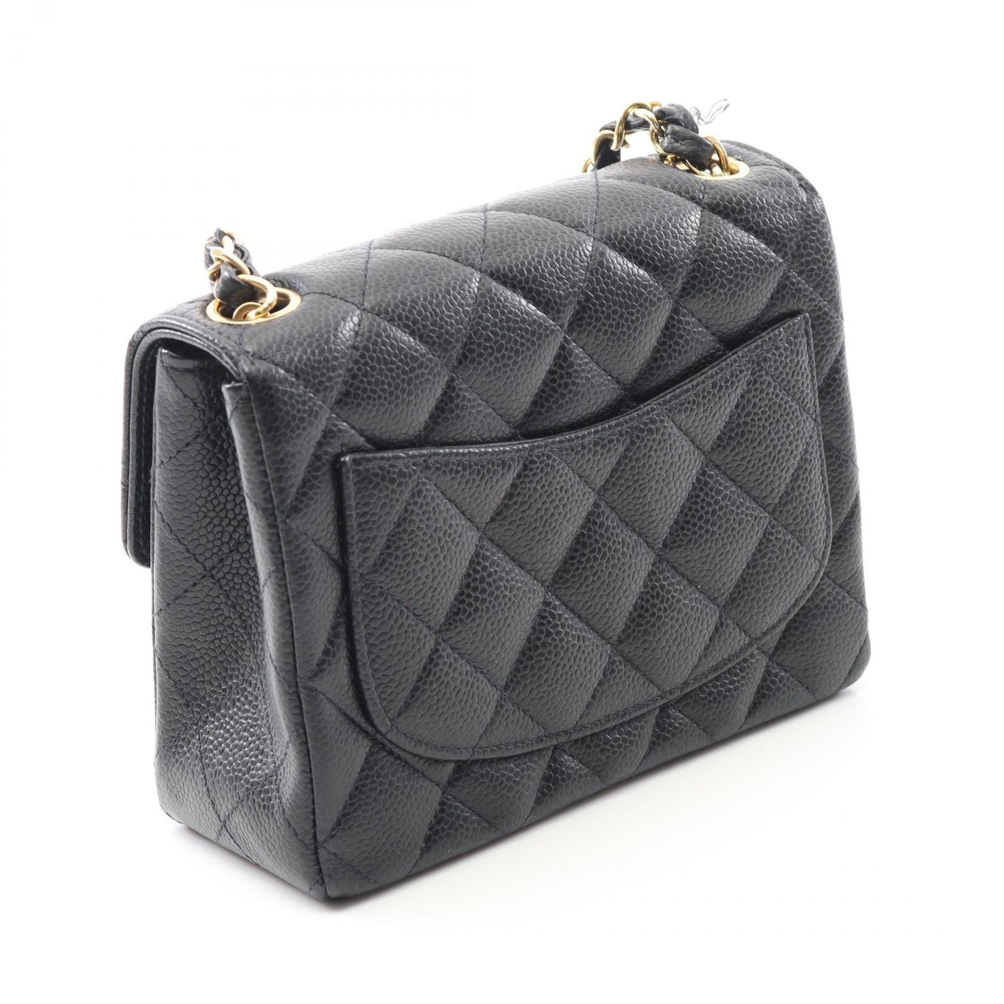 Chanel Mini MatelassÃ© Caviar Skin Shoulder Bag