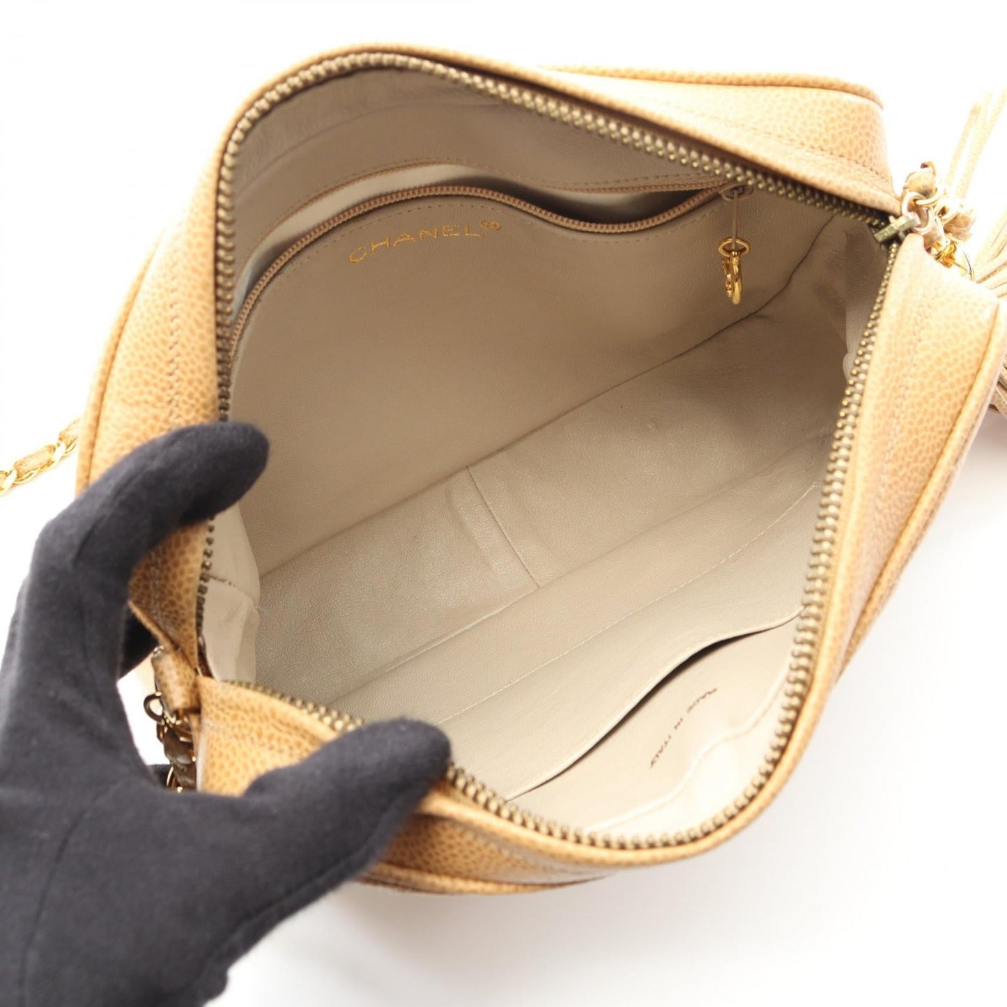 Chanel Coco Grained Calfskin Shoulder Bag