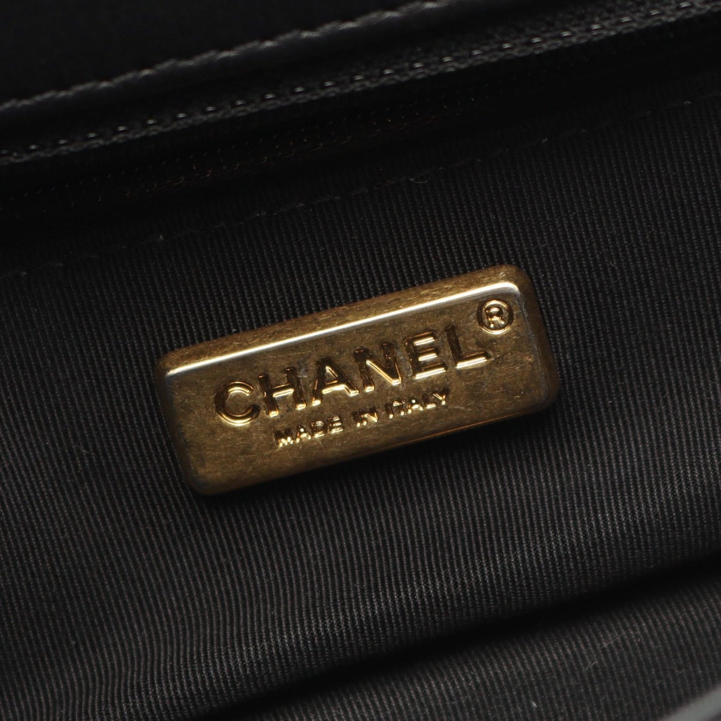 Chanel V-stitch Lambskin Shoulder Bag