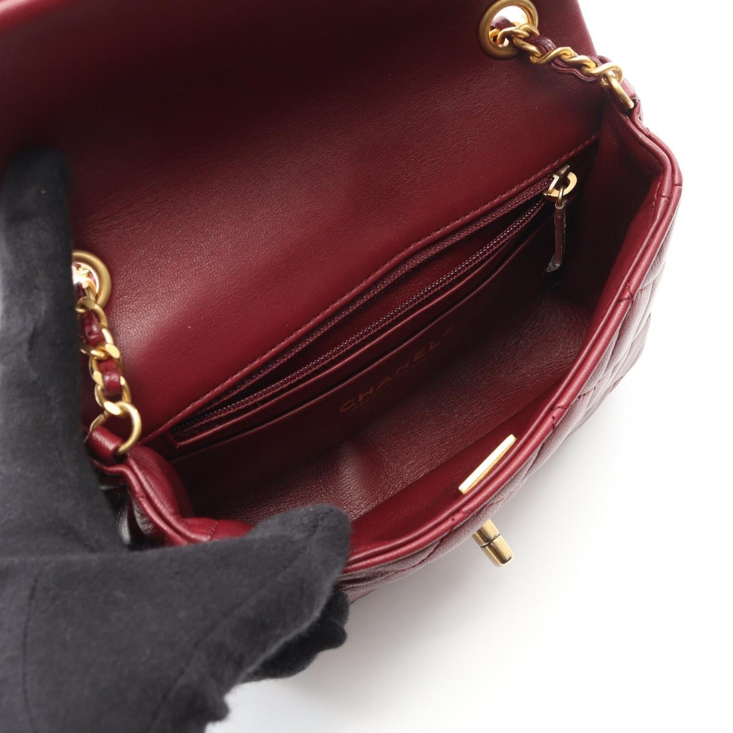 Chanel Mini MatelassÃ© Lambskin Shoulder Bag