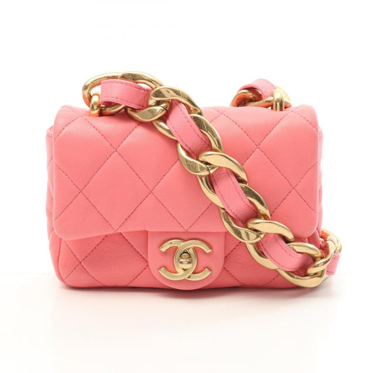 Chanel Mini MatelassÃ© Lambskin Shoulder Bag