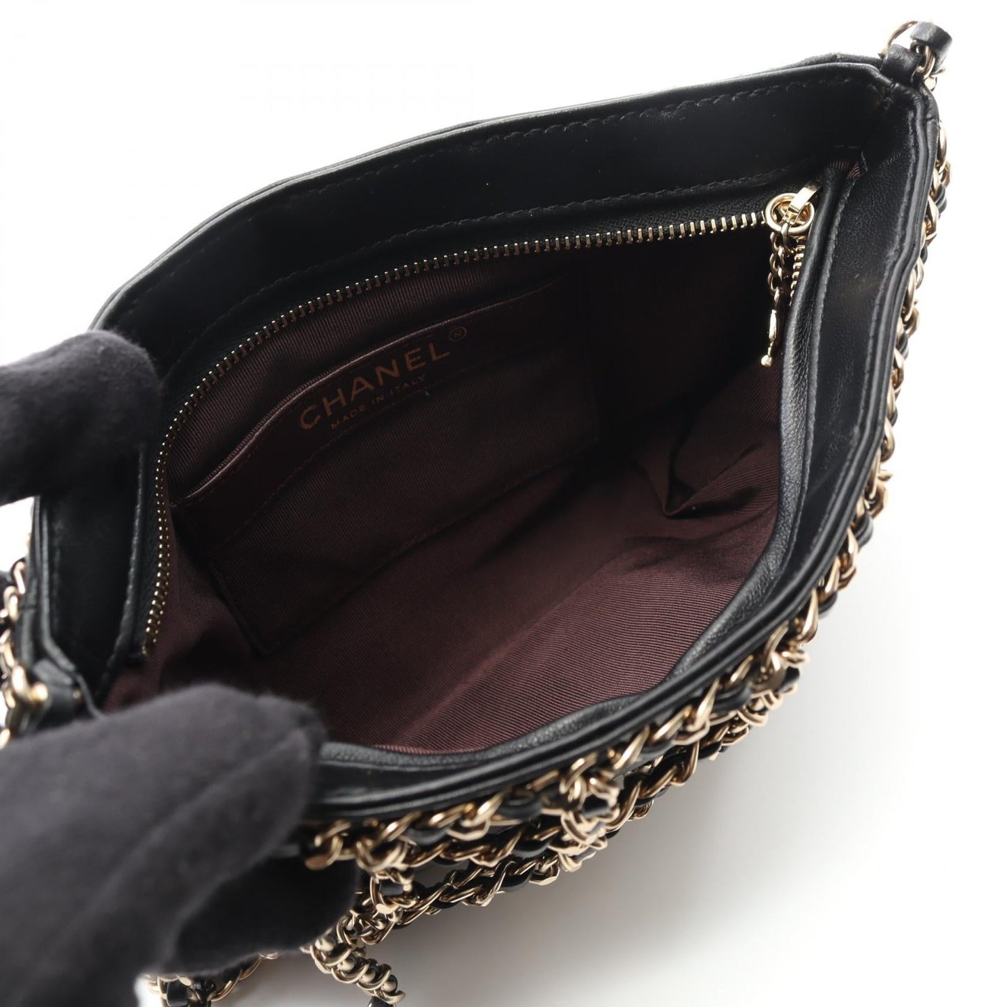 Chanel Lambskin Shoulder Bag