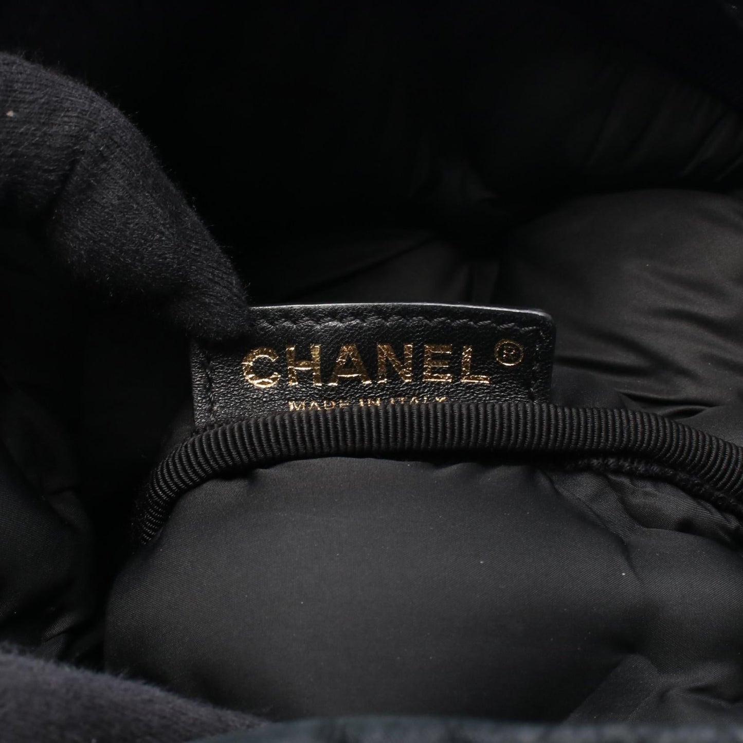 Chanel Bubble Quilt Calfskin Backpack