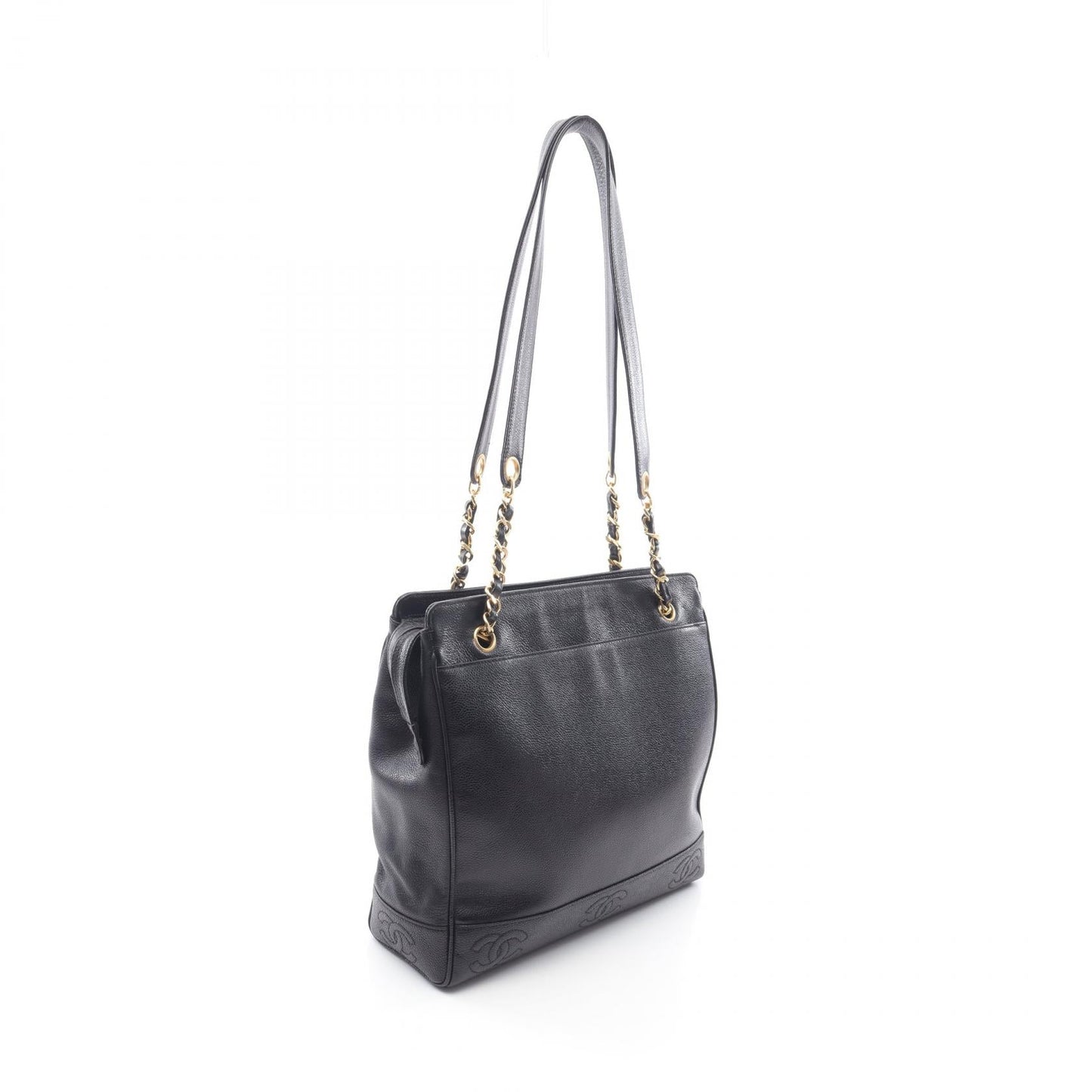 Chanel Triple Coco Calf Tote Bag