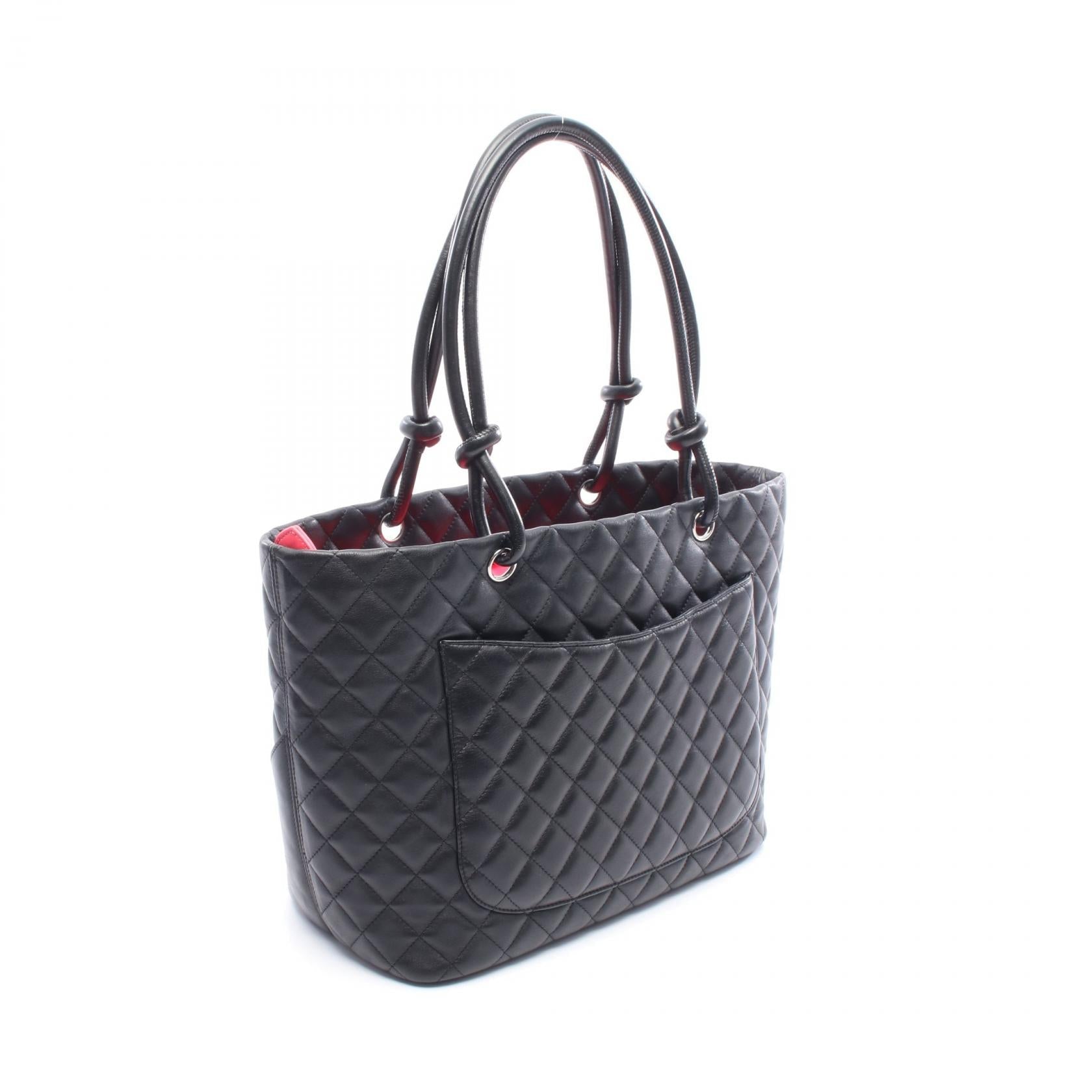 Chanel Cambon Line Leather Tote Bag