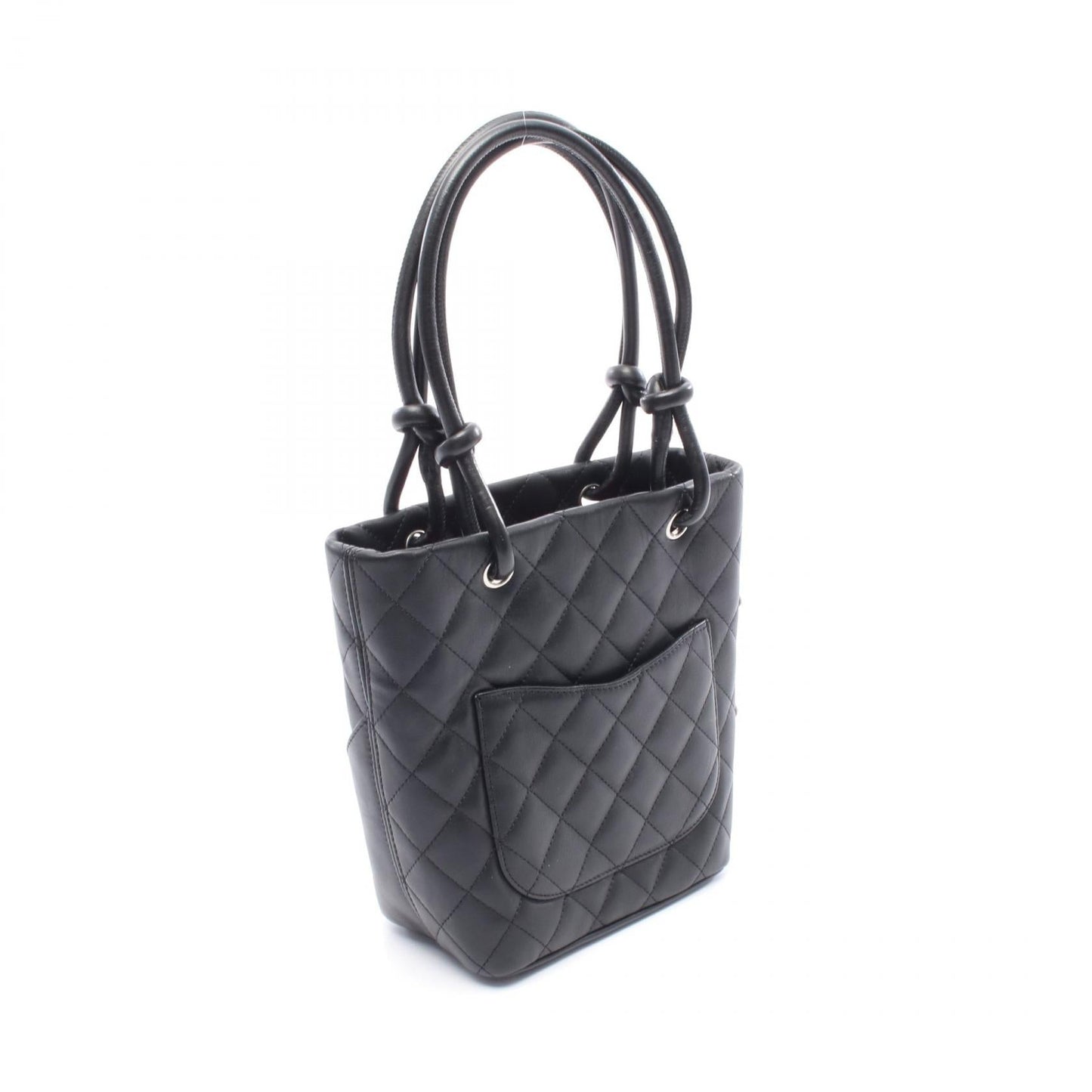 Chanel Cambon Line Small Tote Bag Leather Bag