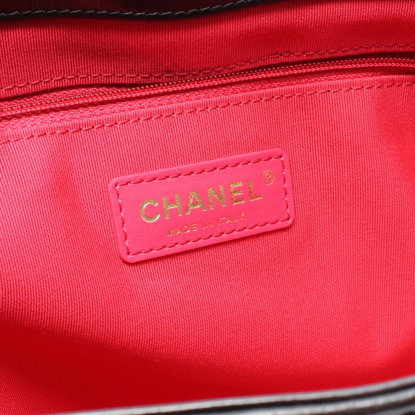 Chanel MatelassÃ© Patent Leather Shiny Aged Calfskin Tote Bag