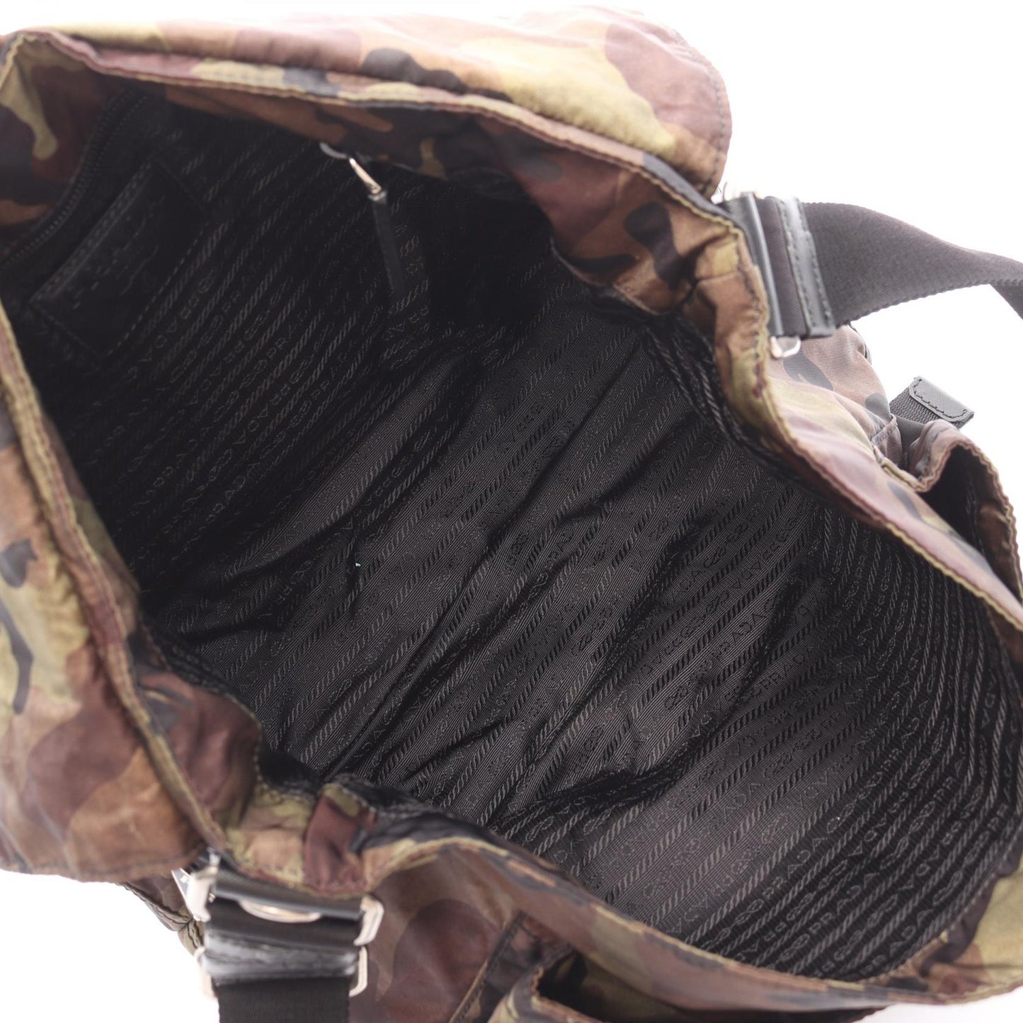 Prada VA0887 Nylon Shoulder Bag