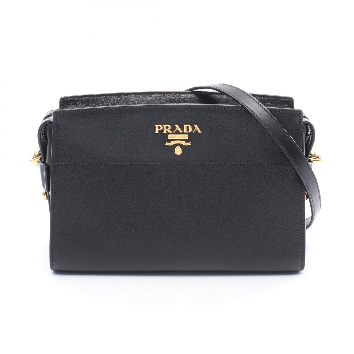 Prada SAFFIANO SOFT C Saffiano Leather Shoulder Bag