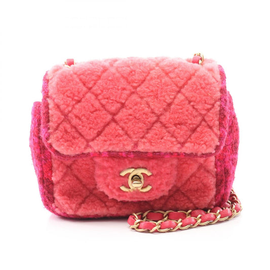 Chanel Mini Matelasse Fabric Shoulder Bag