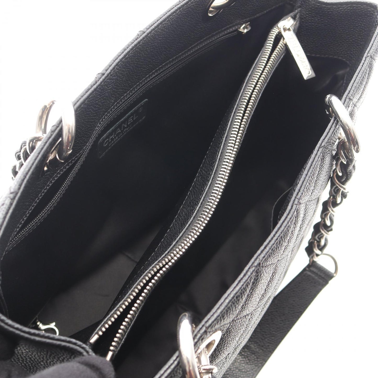 Chanel Matelasse Grand Shopping Tote Calf Tote Bag