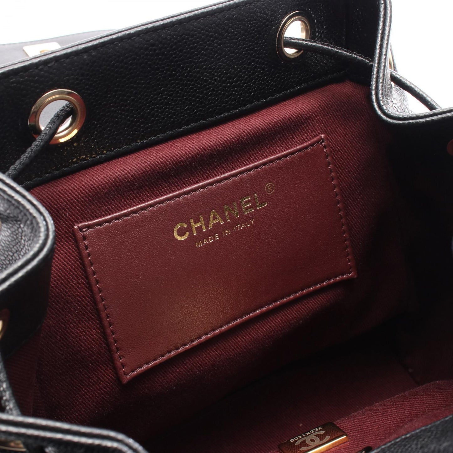 Chanel MatelassÃ© Grained Calfskin Backpack