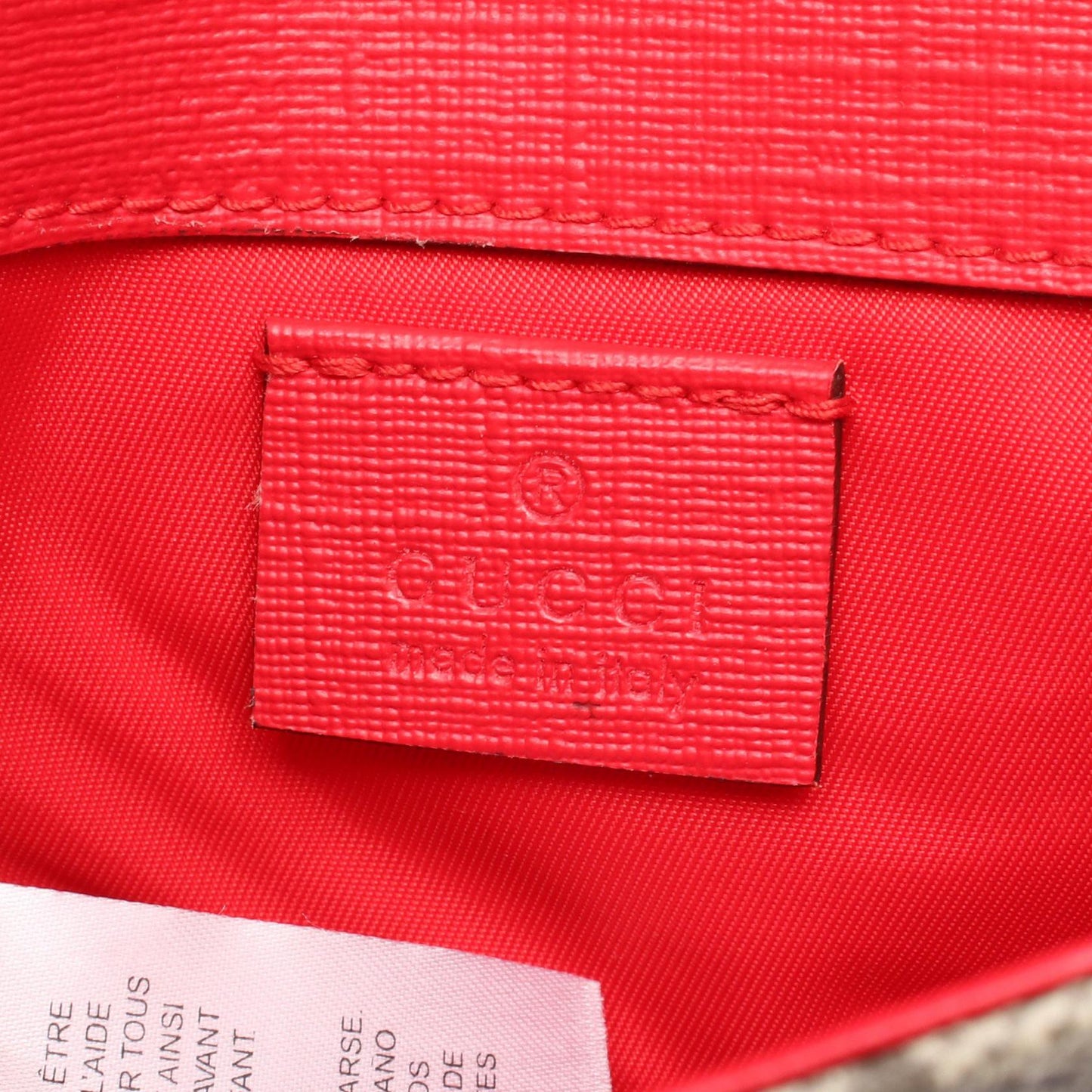 Gucci GG Supreme Rainbow Butterfly Coated Canvas Waist Bag