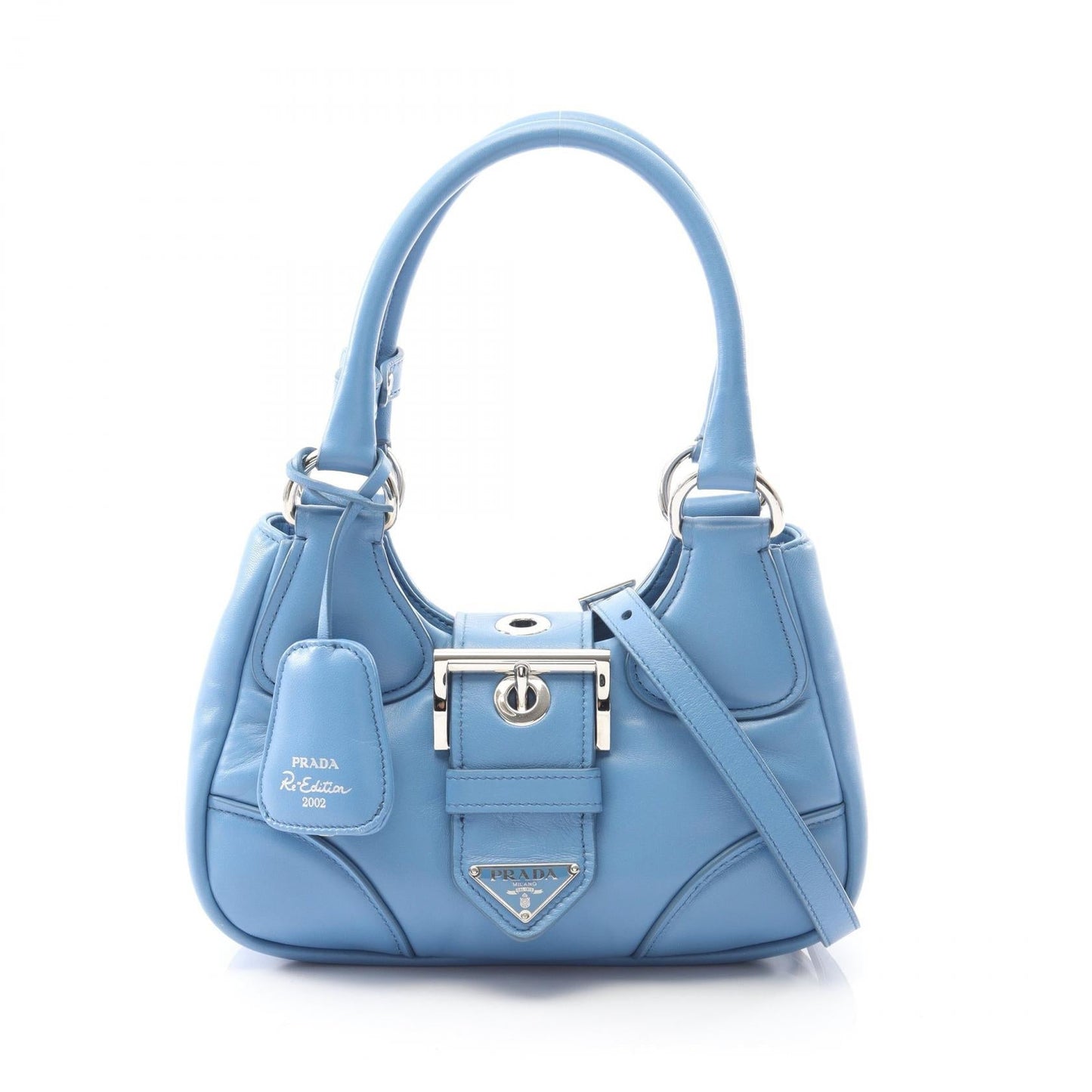 Prada MOON Leather Handbag