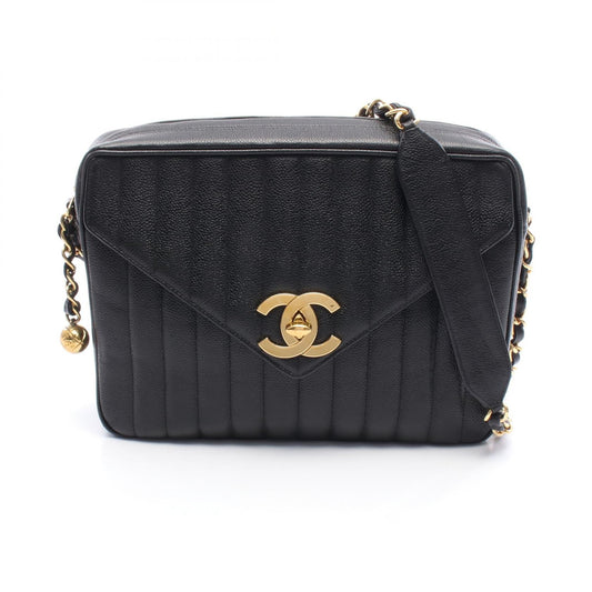 Chanel Mademoiselle Grained Calfskin Shoulder Bag