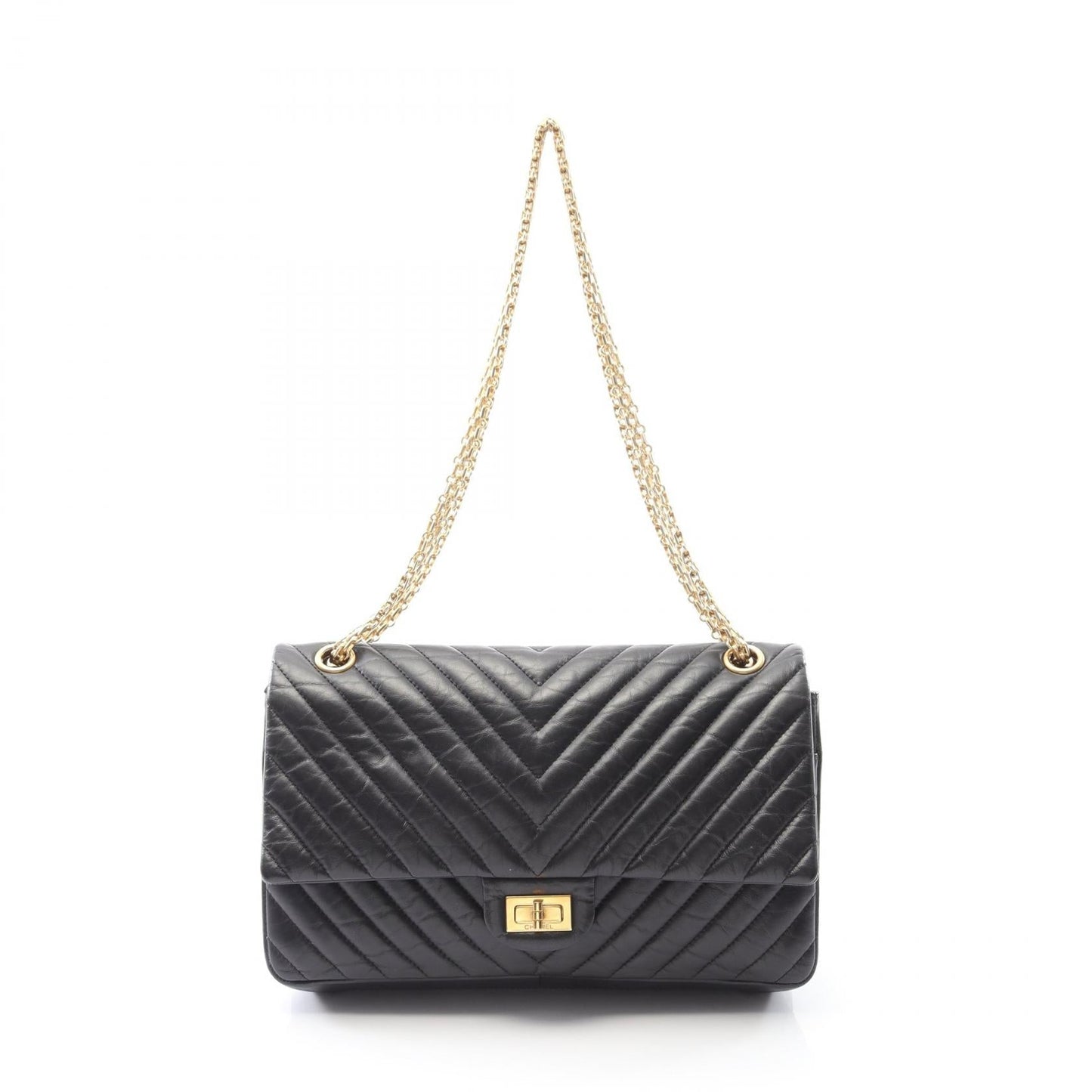 Chanel 2.55 Matelasse Leather Shoulder Bag