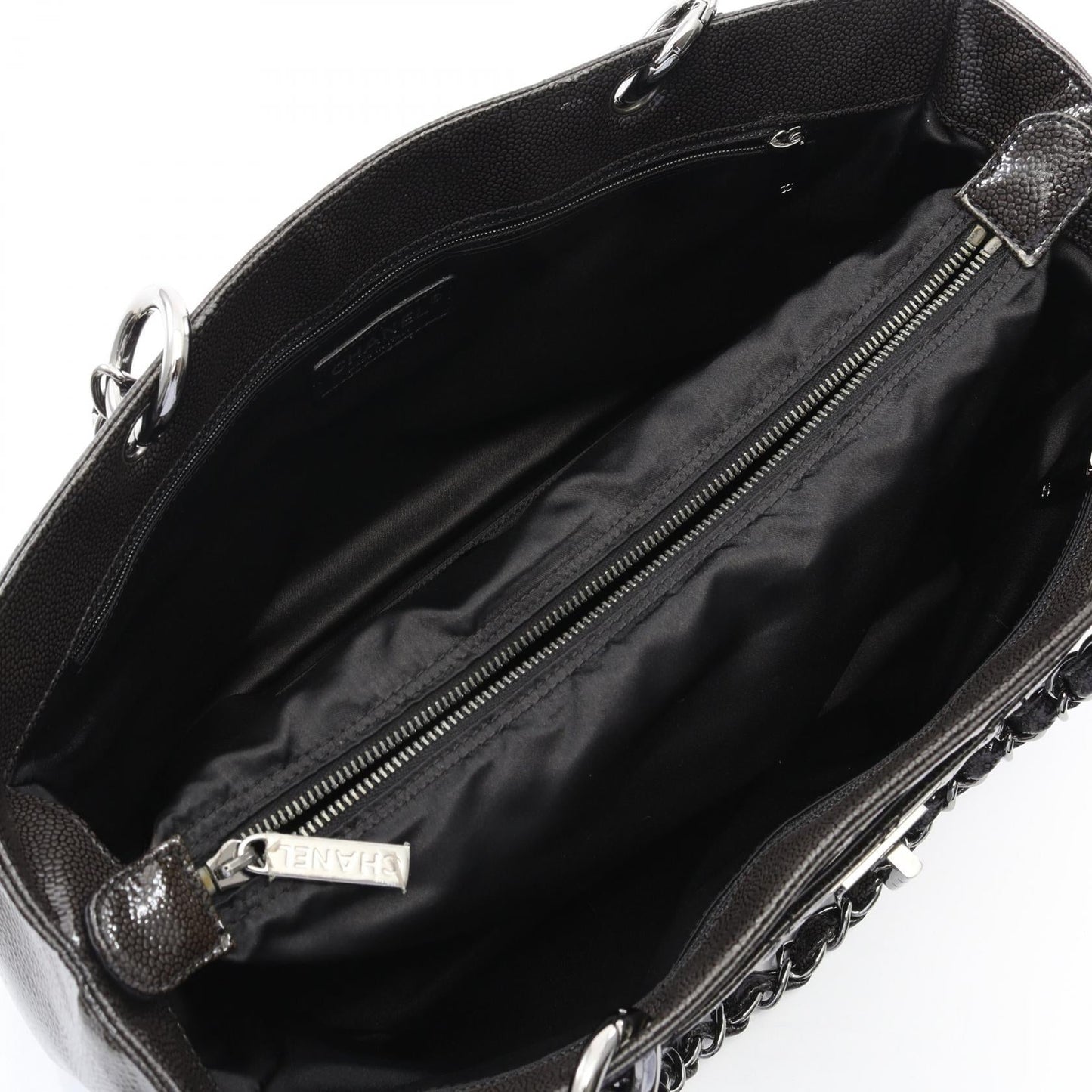 Chanel 2.55 Patent Leather Tote Bag
