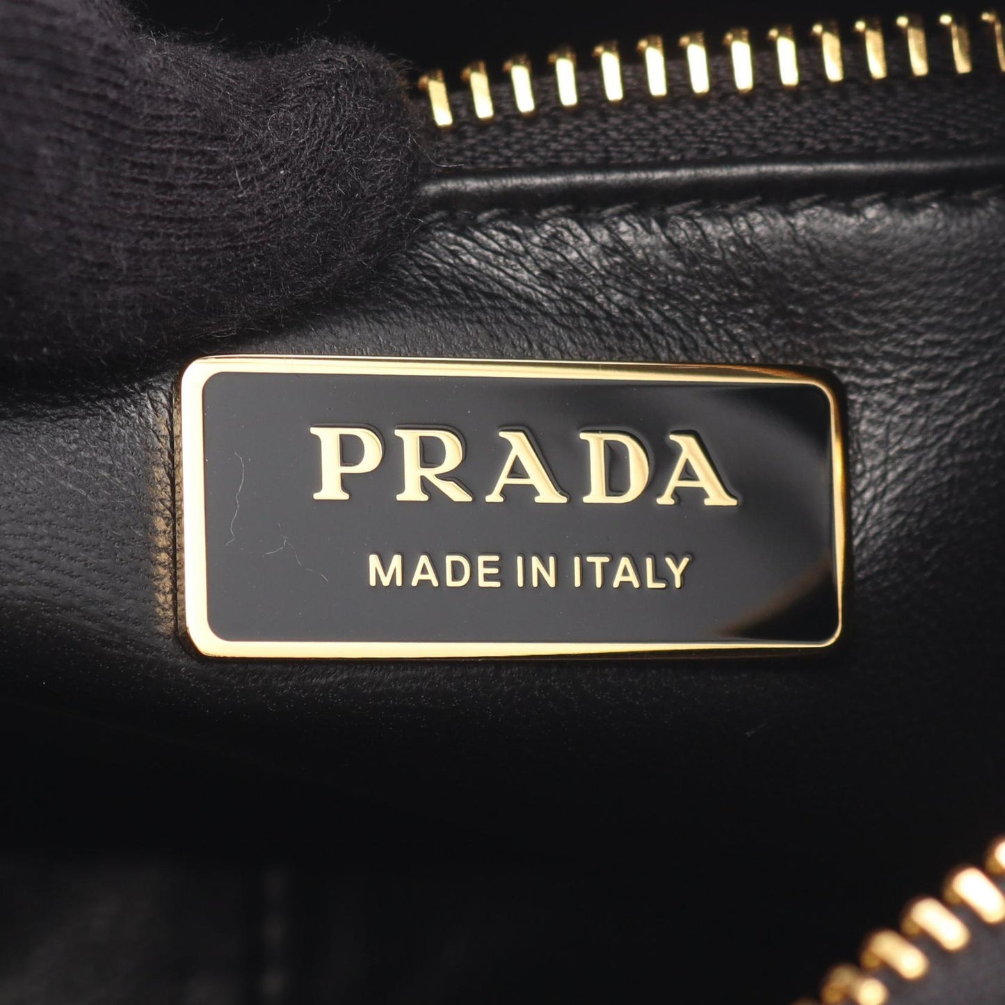 Prada AimÌ e Medium Leather Shoulder Bag