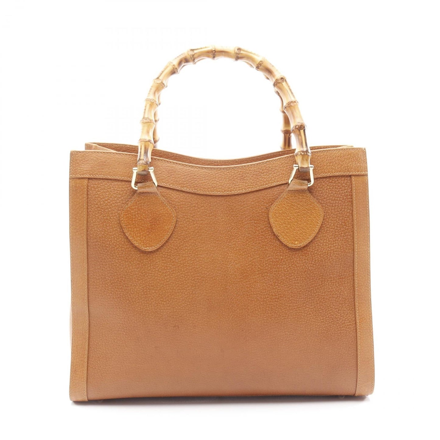 Gucci Bamboo Leather Tote Bag