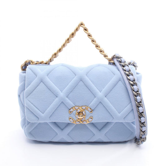 Chanel 19 Shoulder Bag Cotton Shoulder Bag
