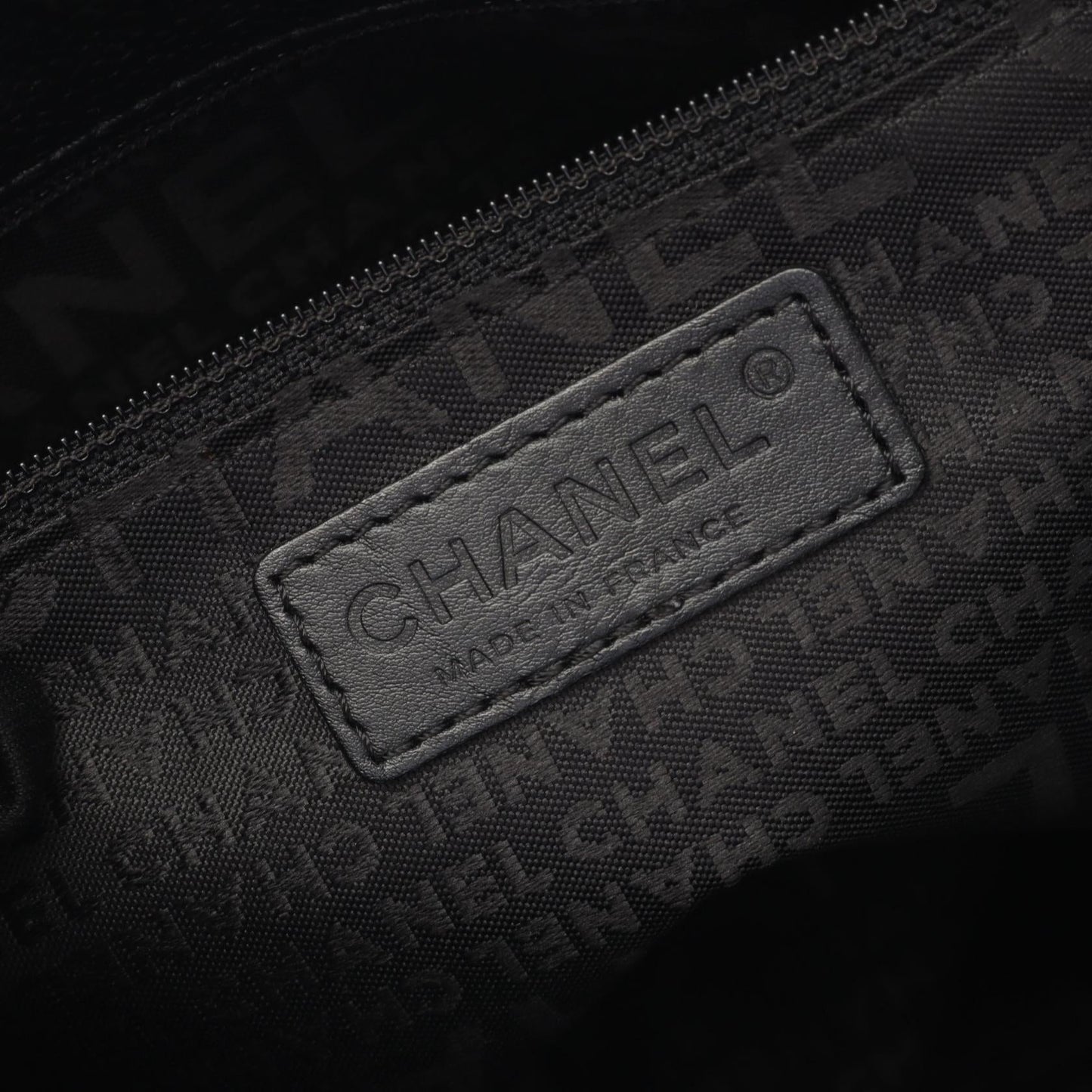 Chanel Choco Bar Calf Tote Bag