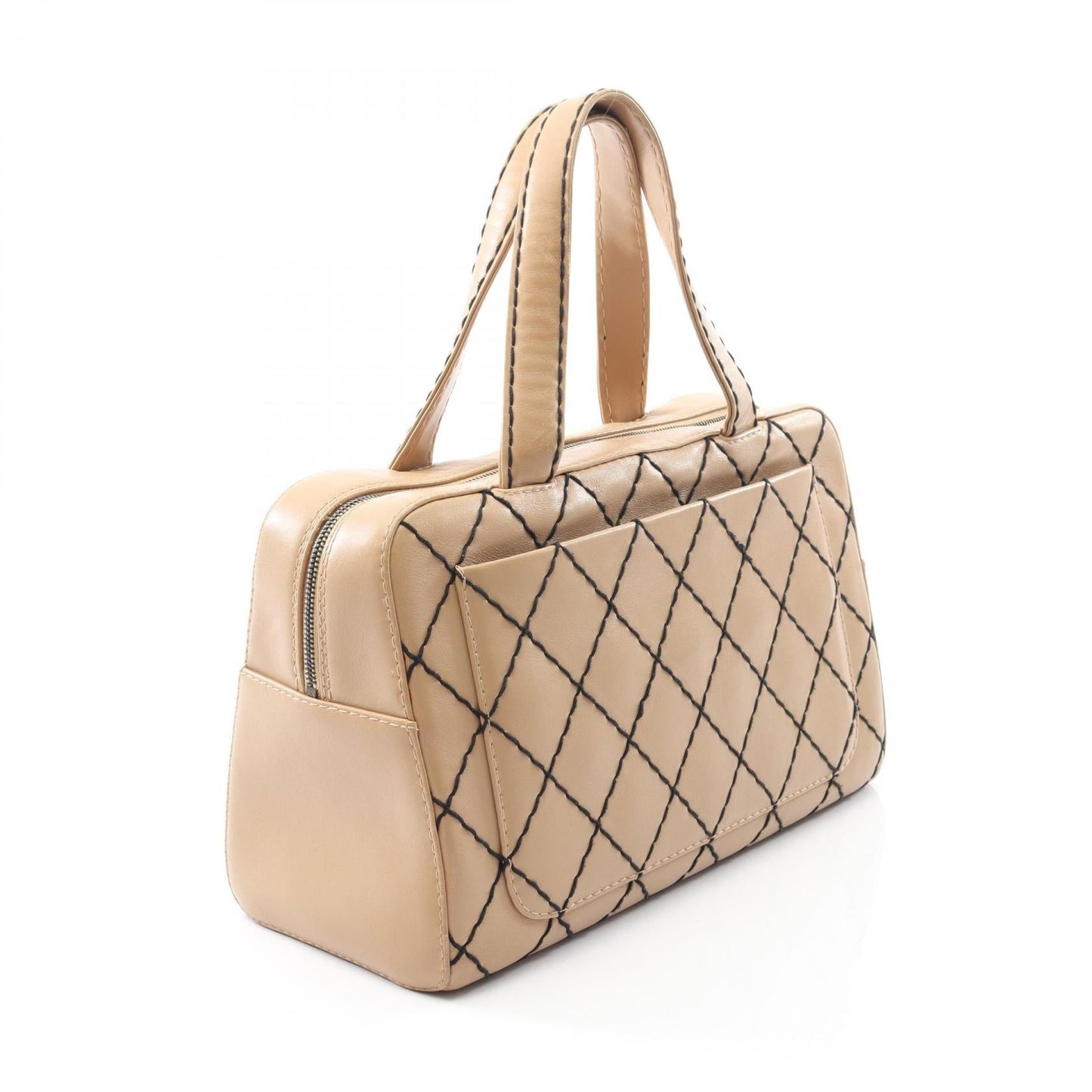 Chanel Wild Stitch Calfskin Tote Bag