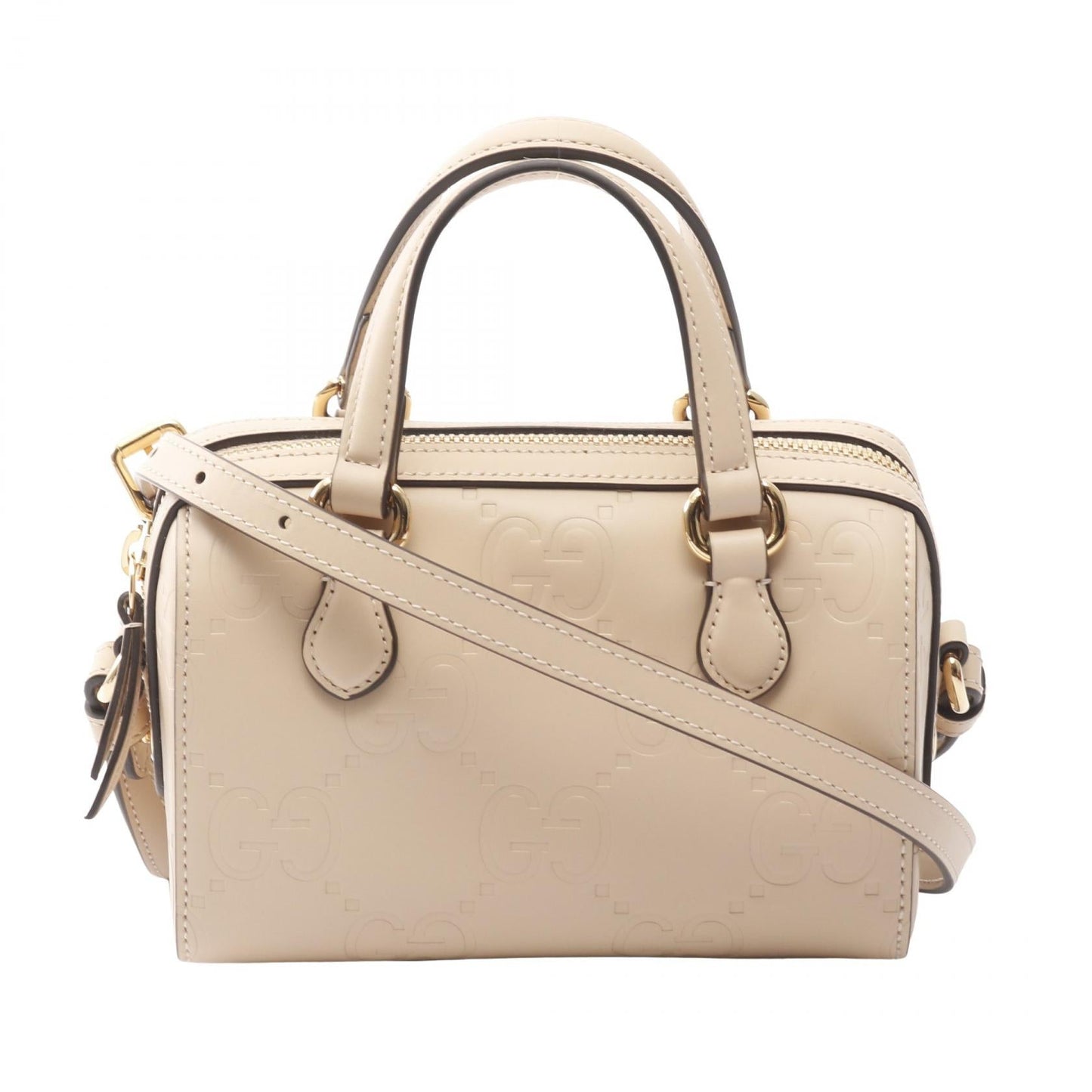 Gucci GG Super Mini Leather Handbag