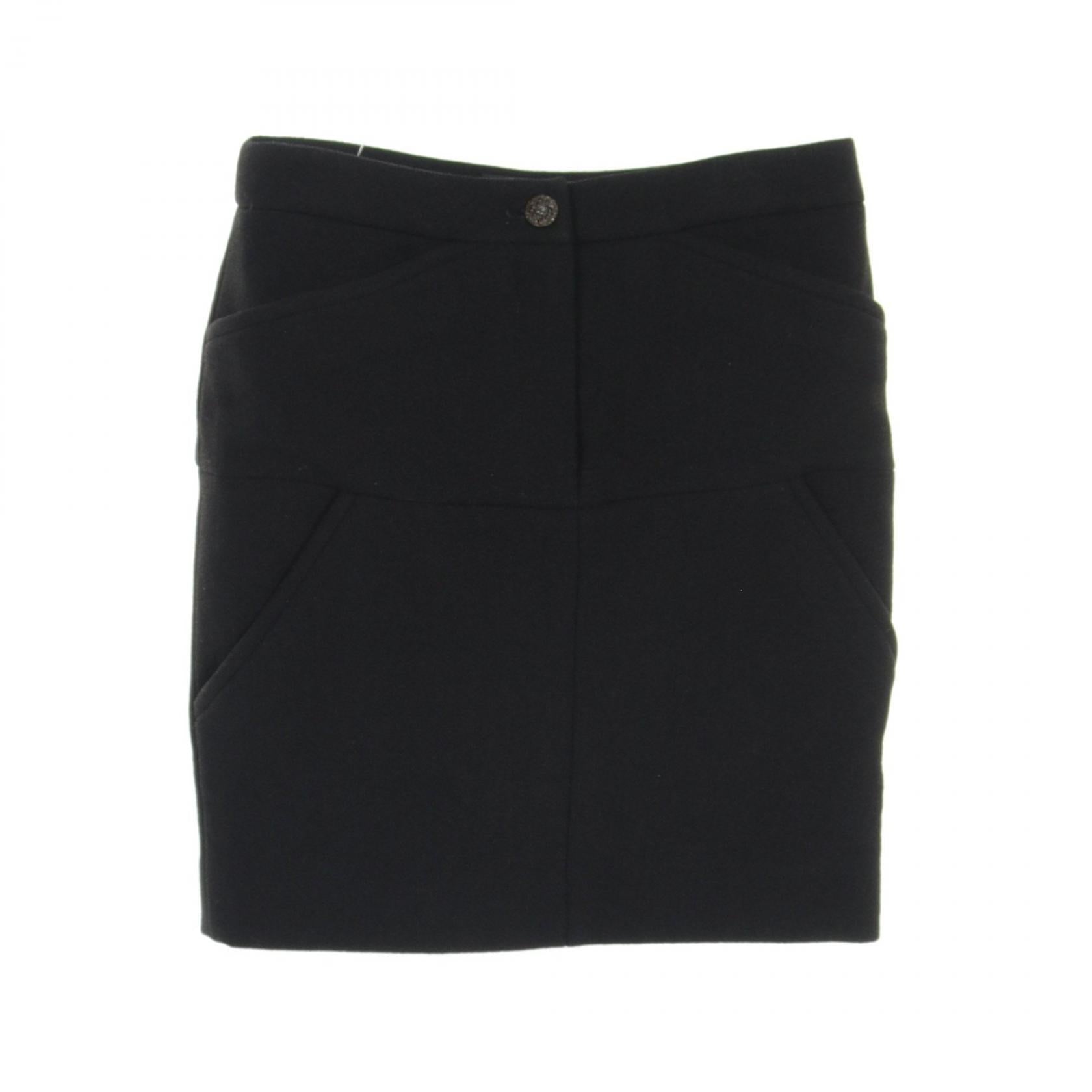 Chanel P44341V32650 Wool Skirt Classic Flap Tote