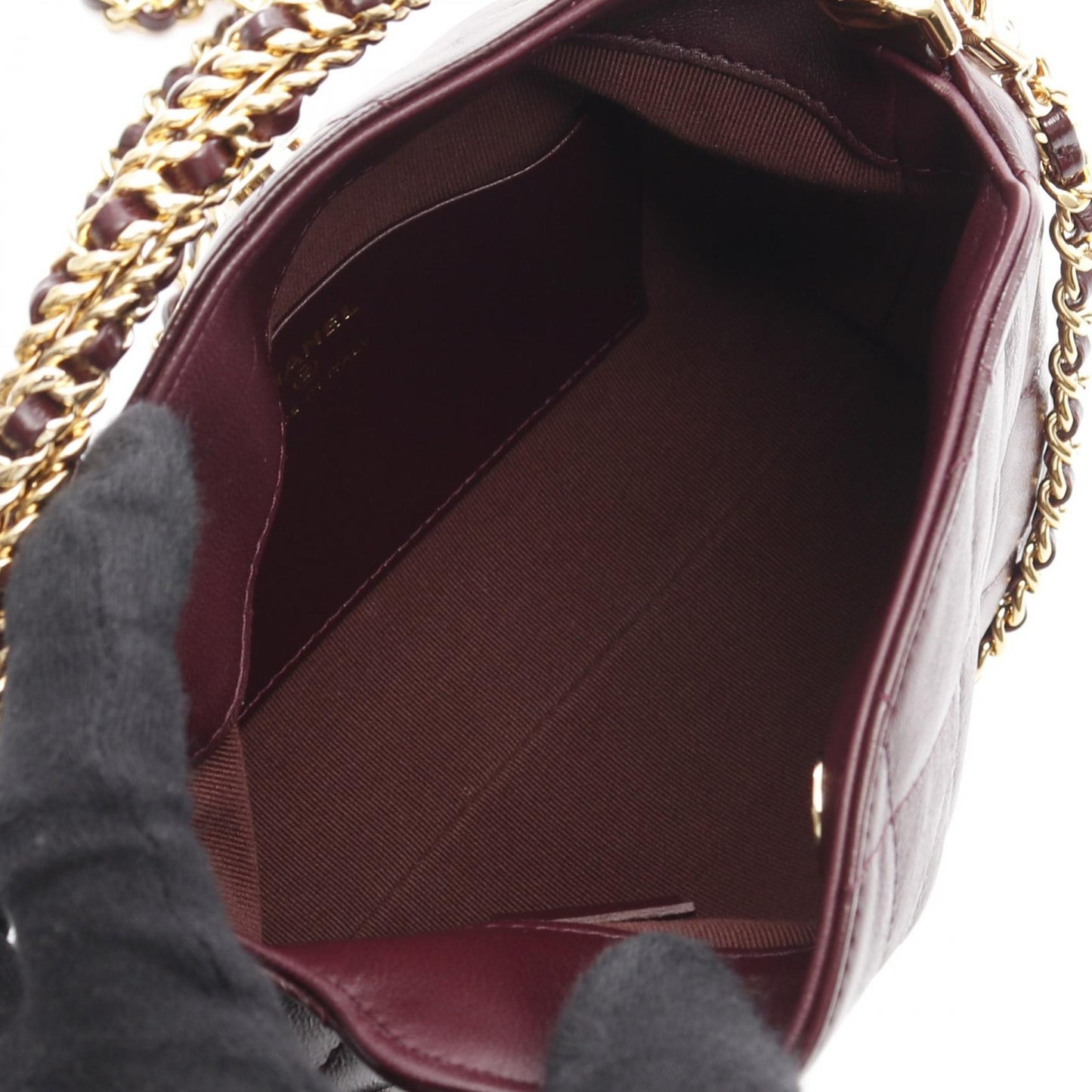 Chanel MatelassÃ© Leather Handbag