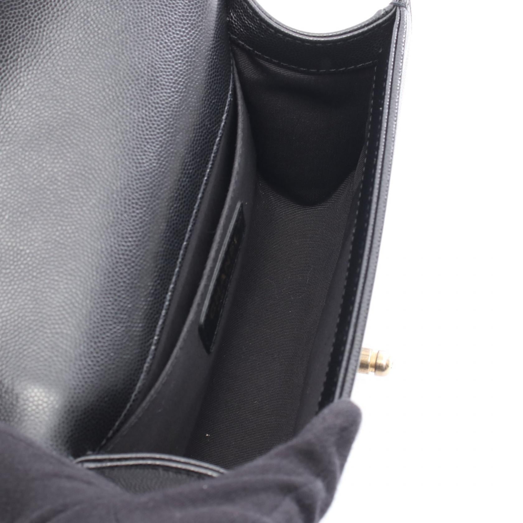 Chanel Boy Chanel Grained Calfskin Shoulder Bag